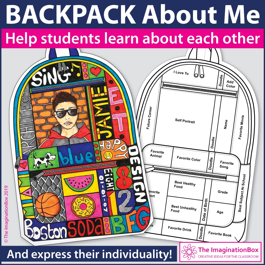 Backpack Template Printable