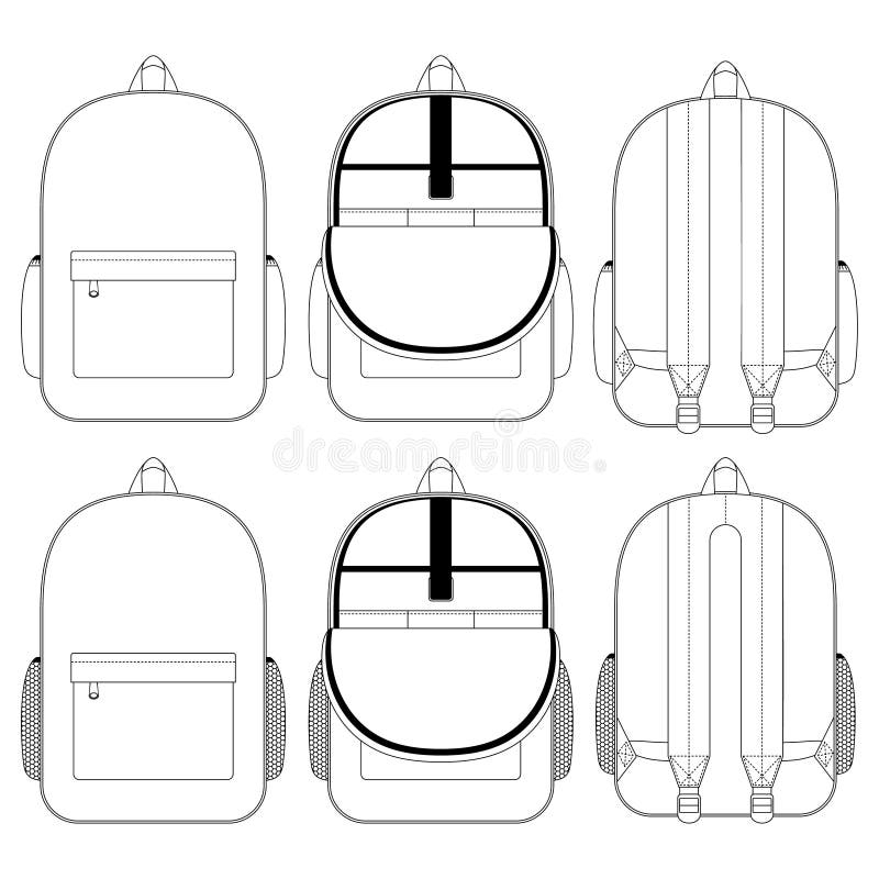 Printable Backpack Template
