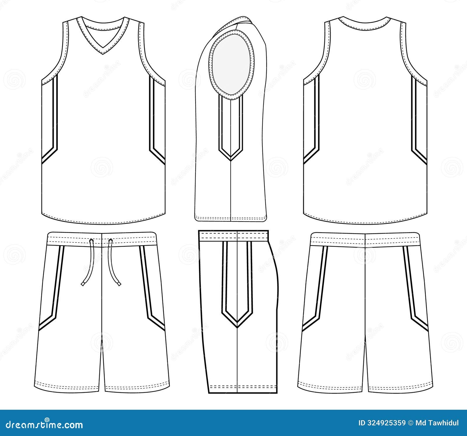 Basketball Kit Mockup