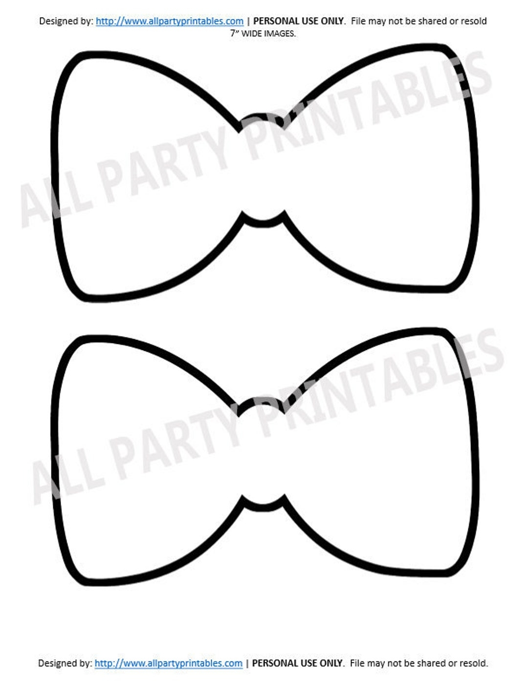 Bow Tie Printables Little Man Birthday Bow Tie Party Bow Tie Baby Shower Little Man Baby Shower Bow Tie PDF Etsy