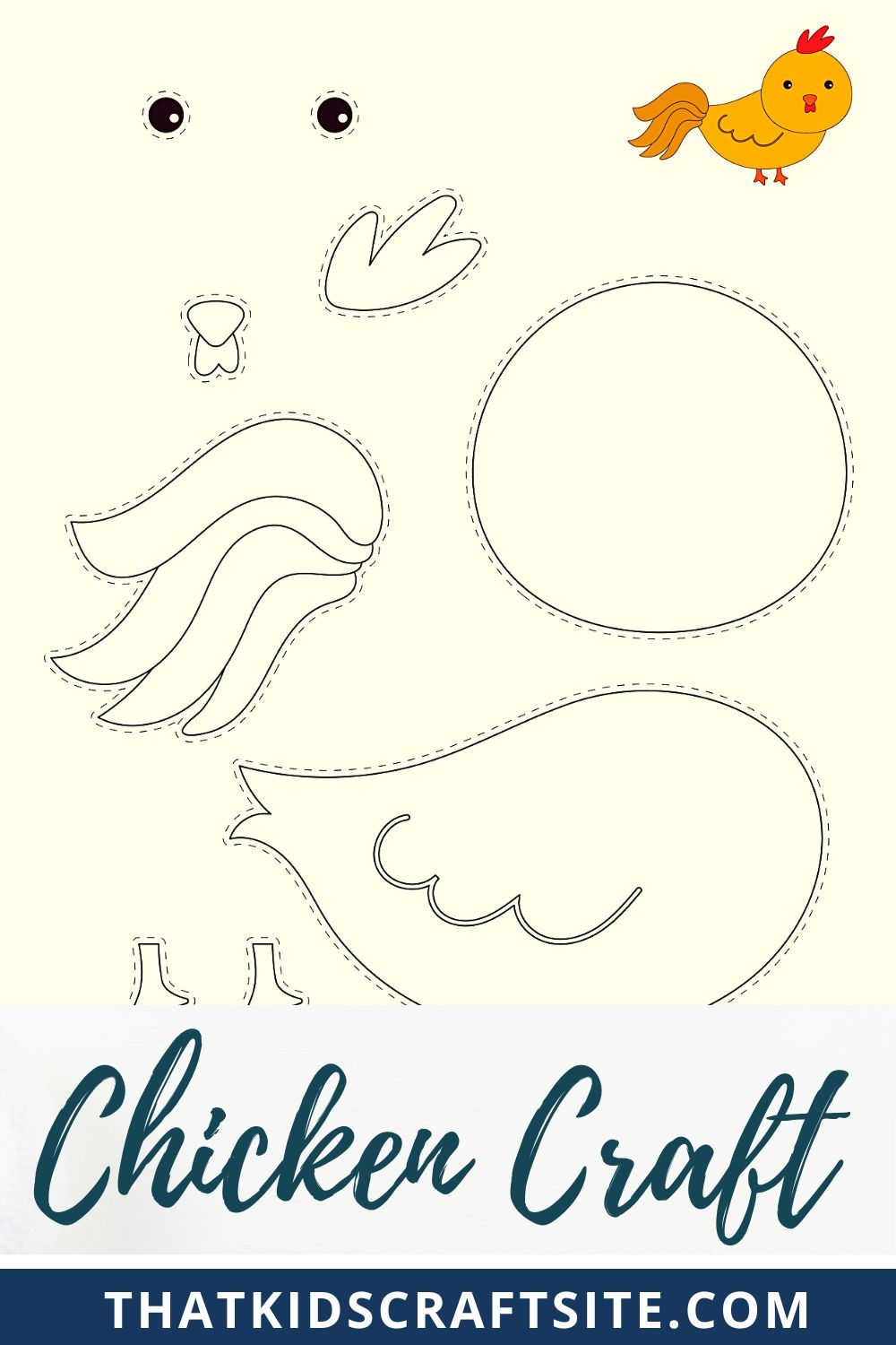 Chicken Craft That Kids Craft Site