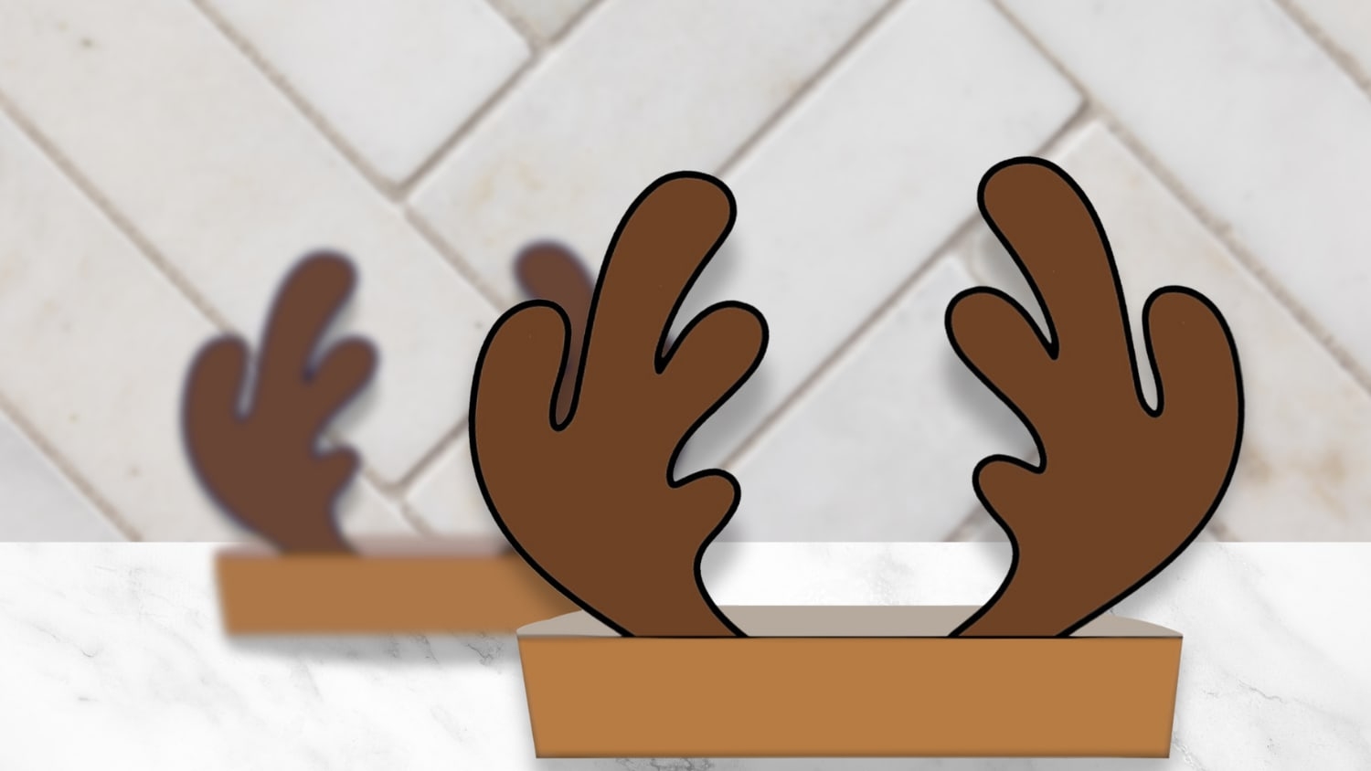Cute Printable Reindeer Antlers Craft Template Simple Mom Project Cute Printable Reindeer Antlers Craft Template Simple Mom Project