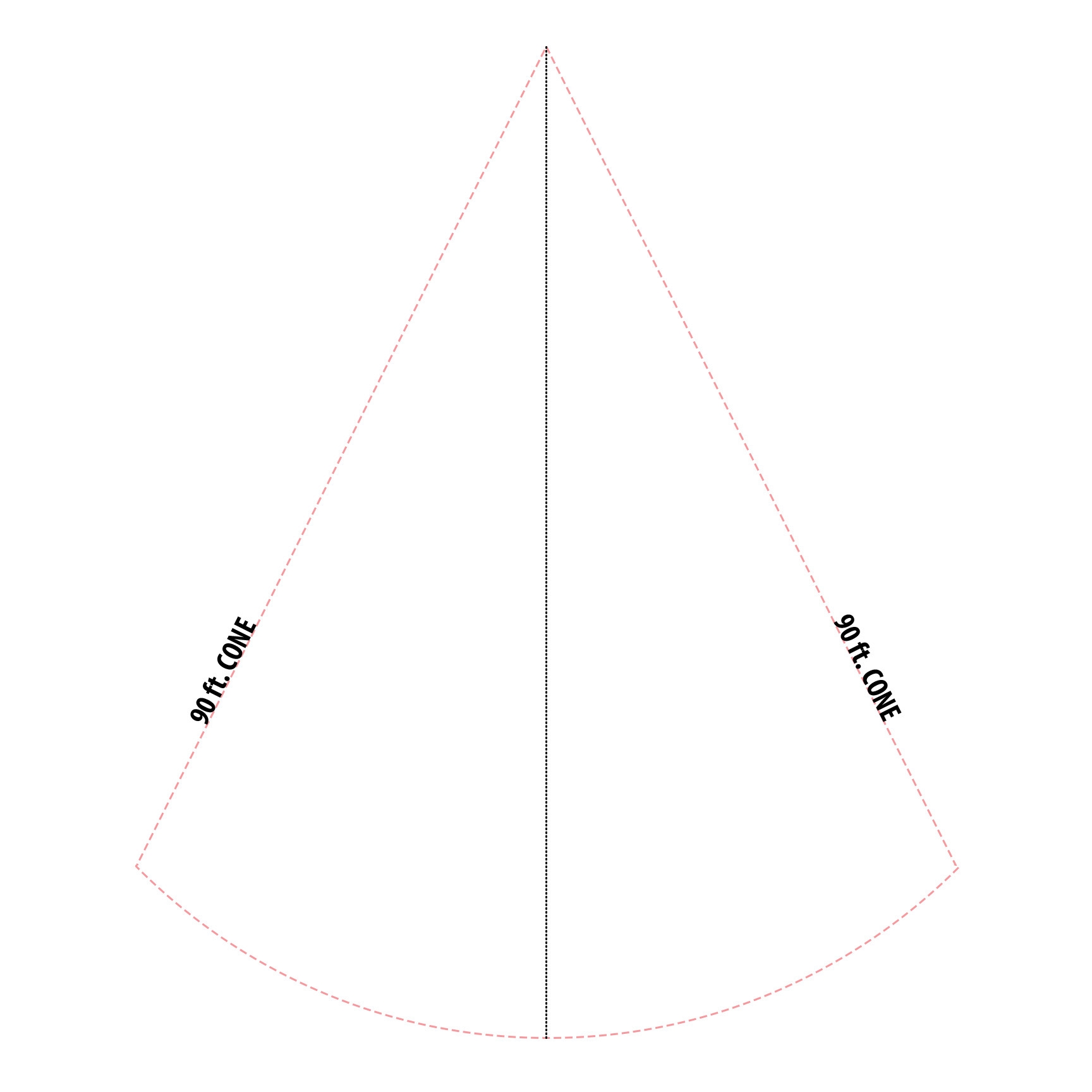 Cone Template Printable