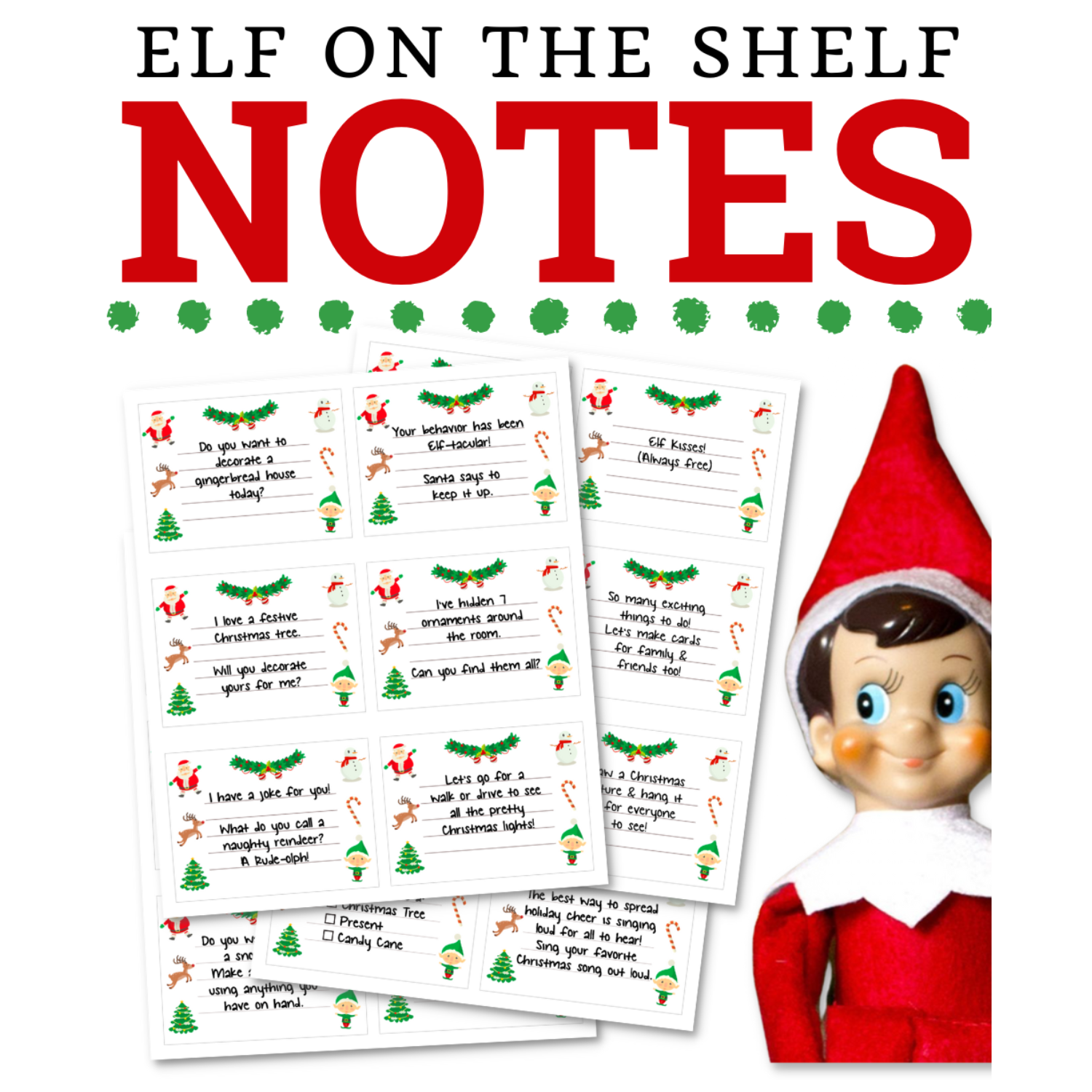 Free Elf Printable Template