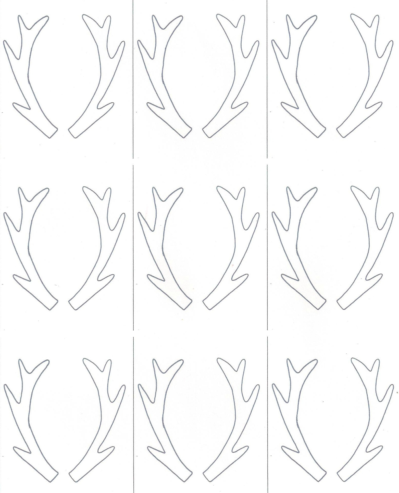 Free Antler Template Printable For Birch Slice Ornaments City Farmhouse By Jennifer O Brien Free Antler Template Printable For Birch Slice Ornaments City Farmhouse By Jennifer O Brien