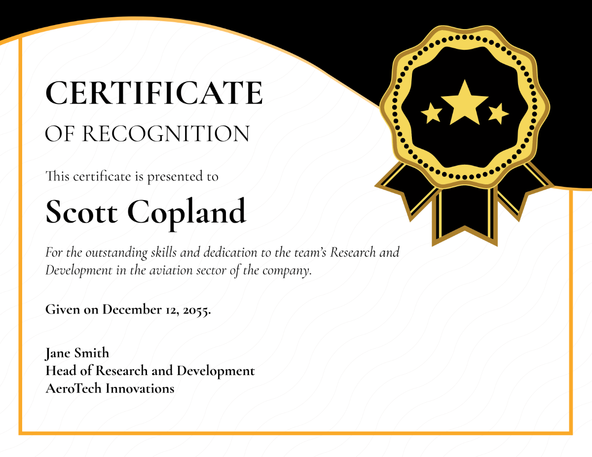 Free Certificate Templates Editable And Printable