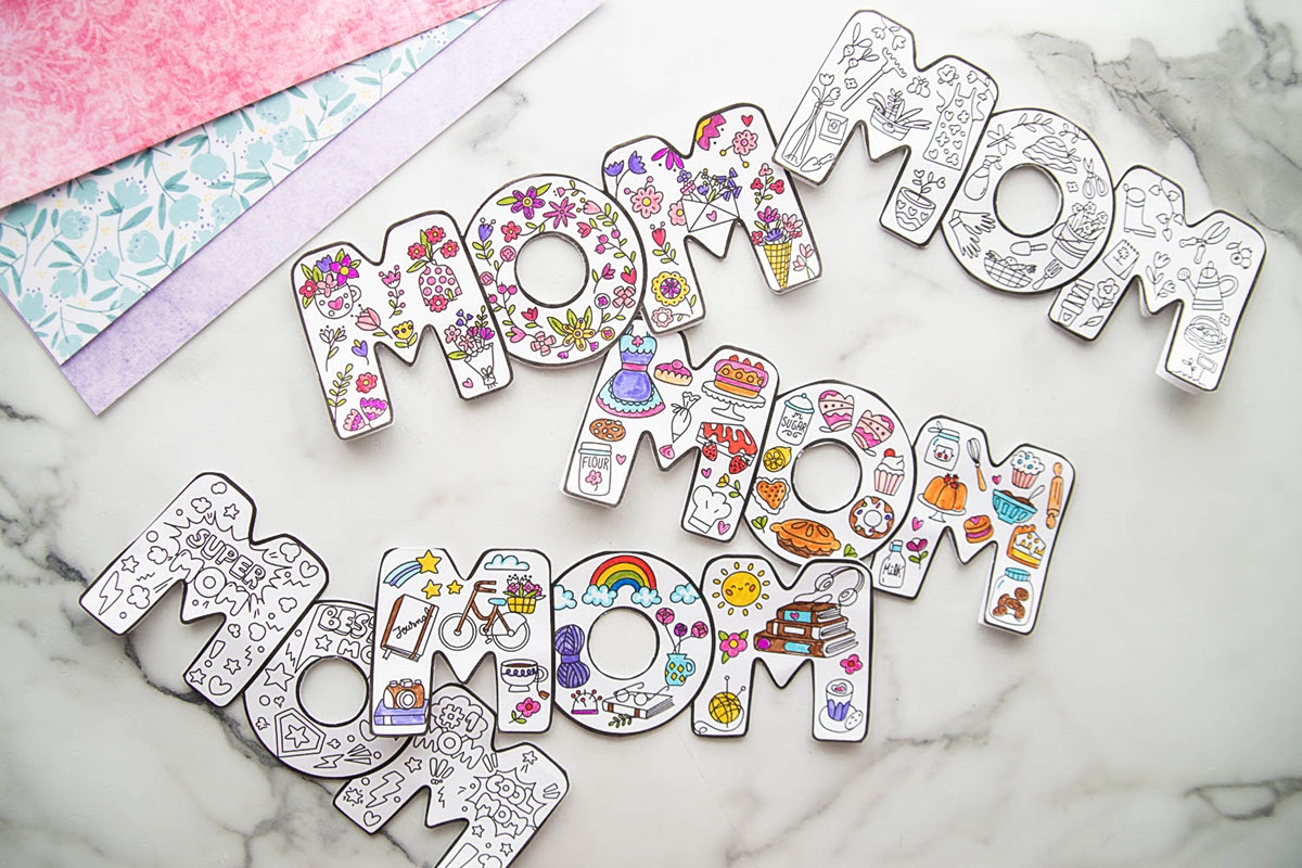 Free Printable Mother s Day Crafts That s What Che Said 