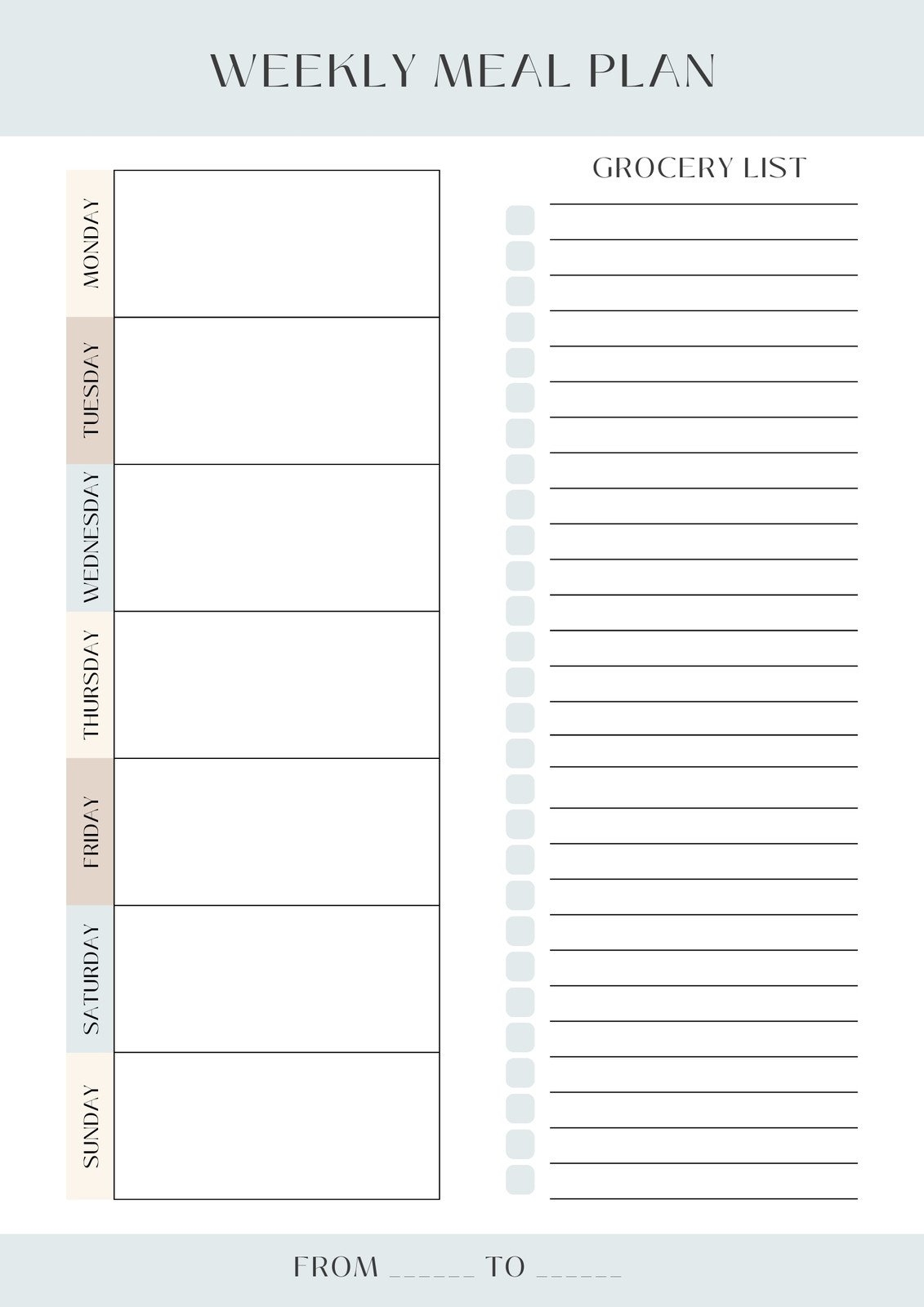 Free Printable Planner Templates To Customize Canva Free Printable Planner Templates To Customize Canva