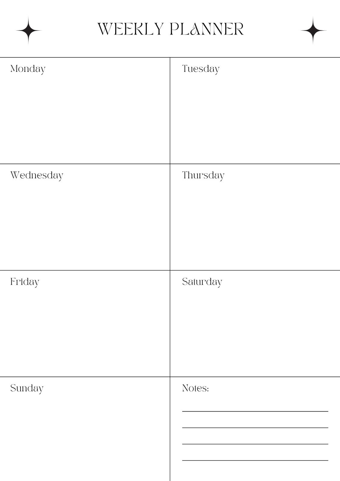 Free Printable Planner Templates To Customize Canva Free Printable Planner Templates To Customize Canva