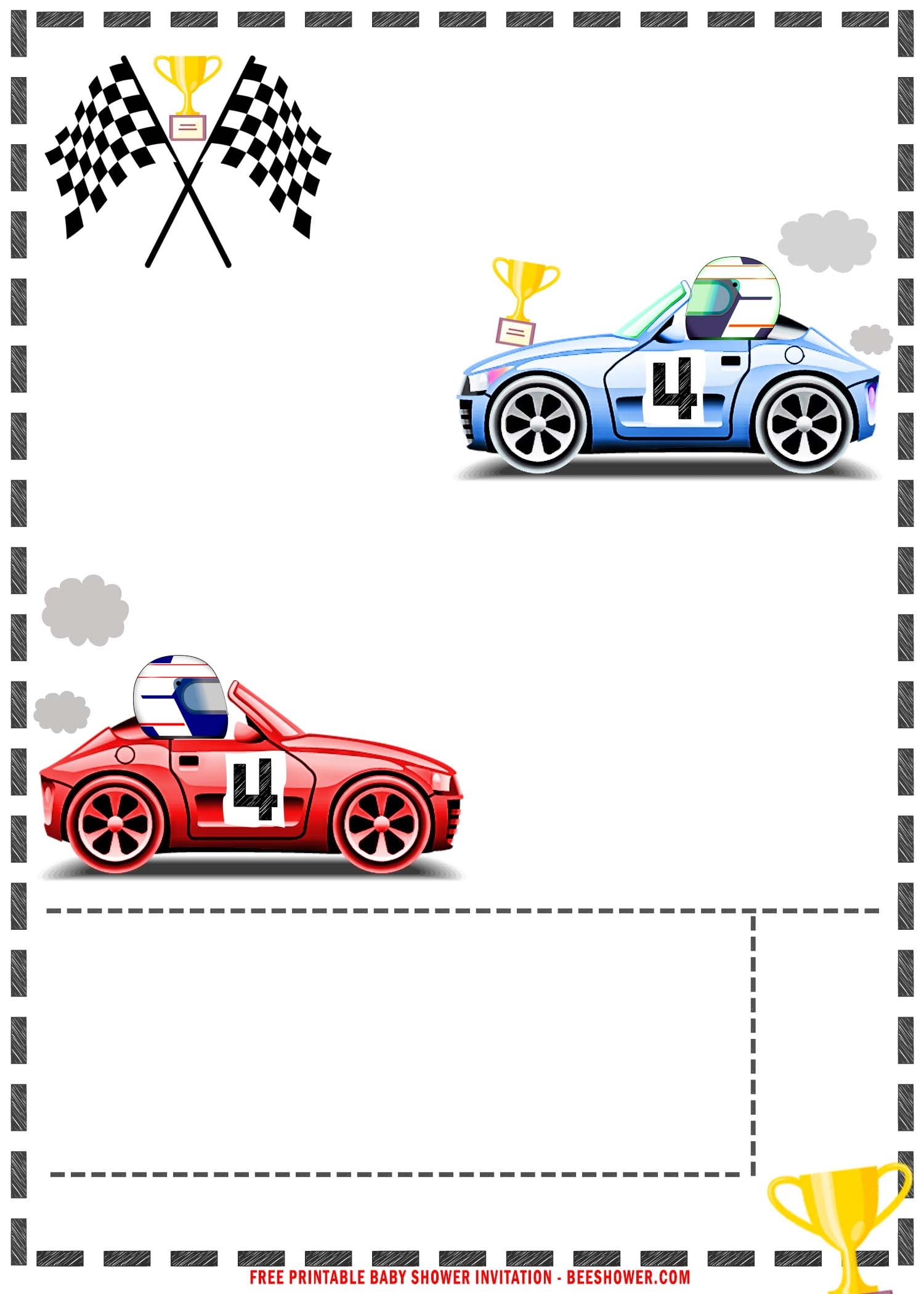Race Car Template Printable Race Car Template Printable