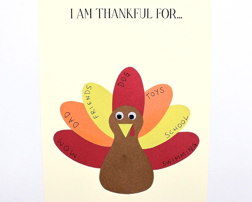 Free Printable Turkey Body Template