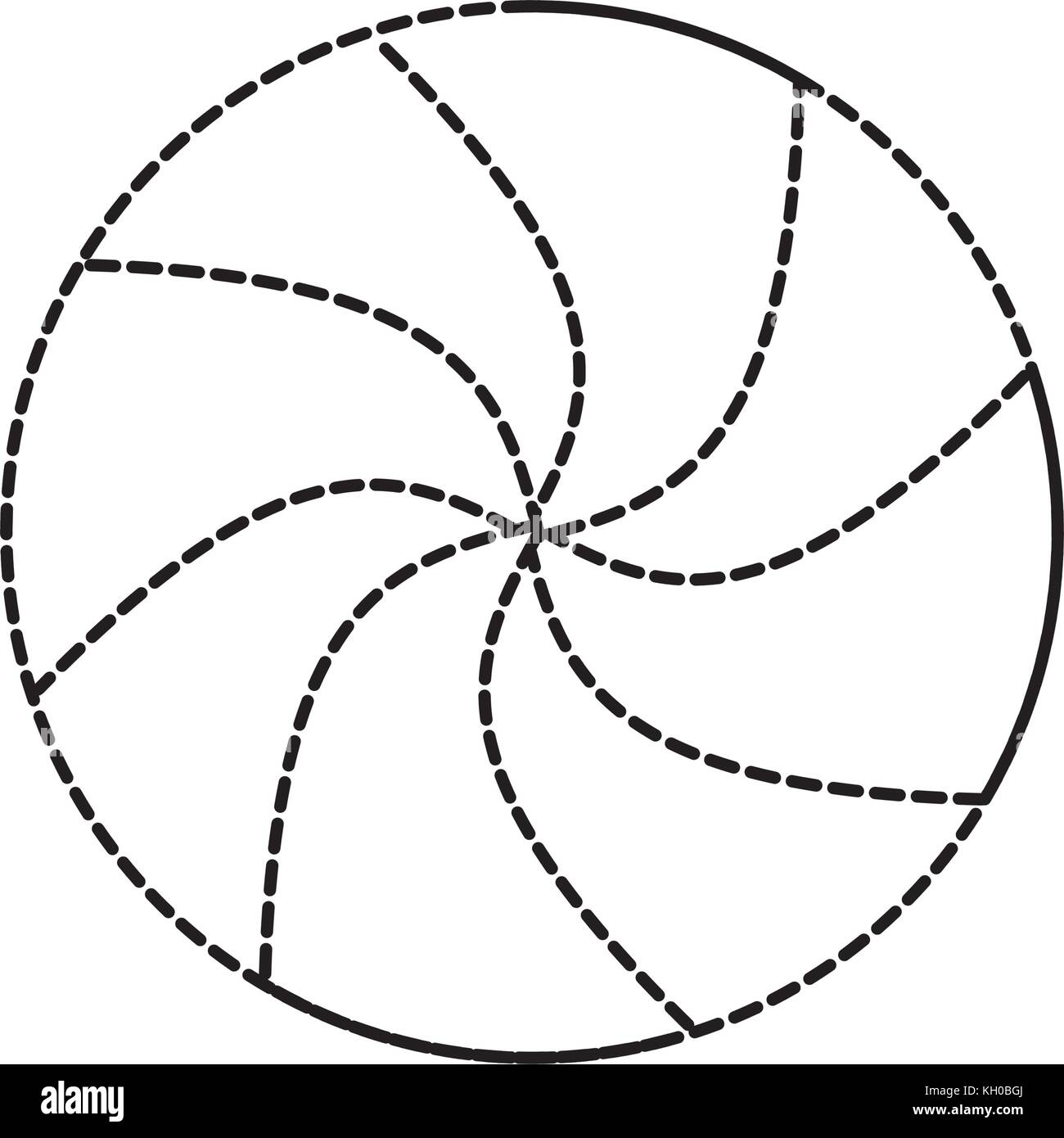 Peppermint Circle Stock Vector Images Page 2 Alamy