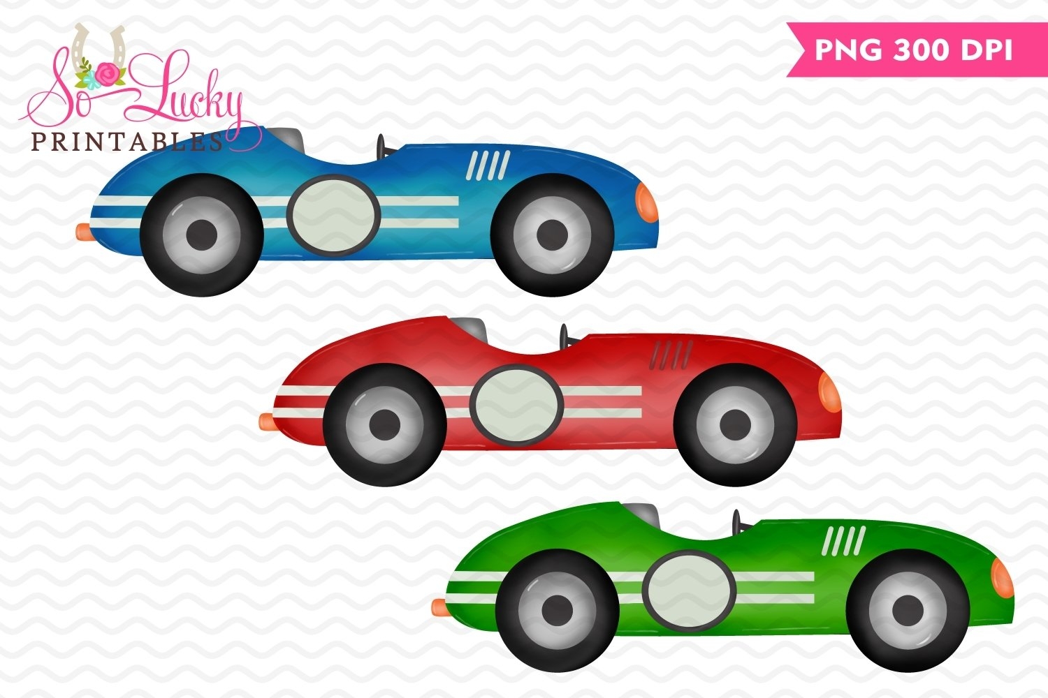 Vintage Race Cars Set Of 3 Printable Sublimation Design Vintage Race Cars Set Of 3 Printable Sublimation Design