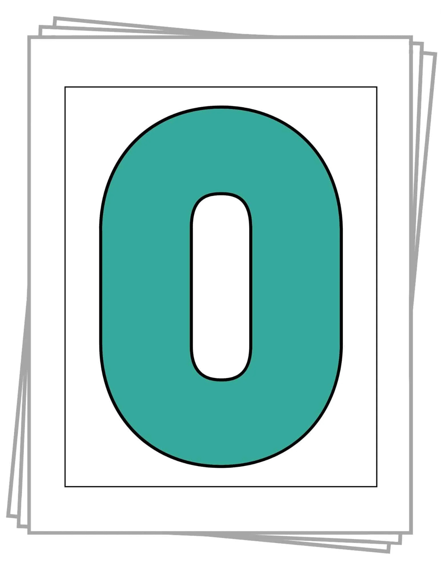 Printable Number Templates Free