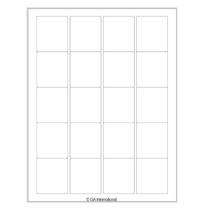 Rectangle Template Printable