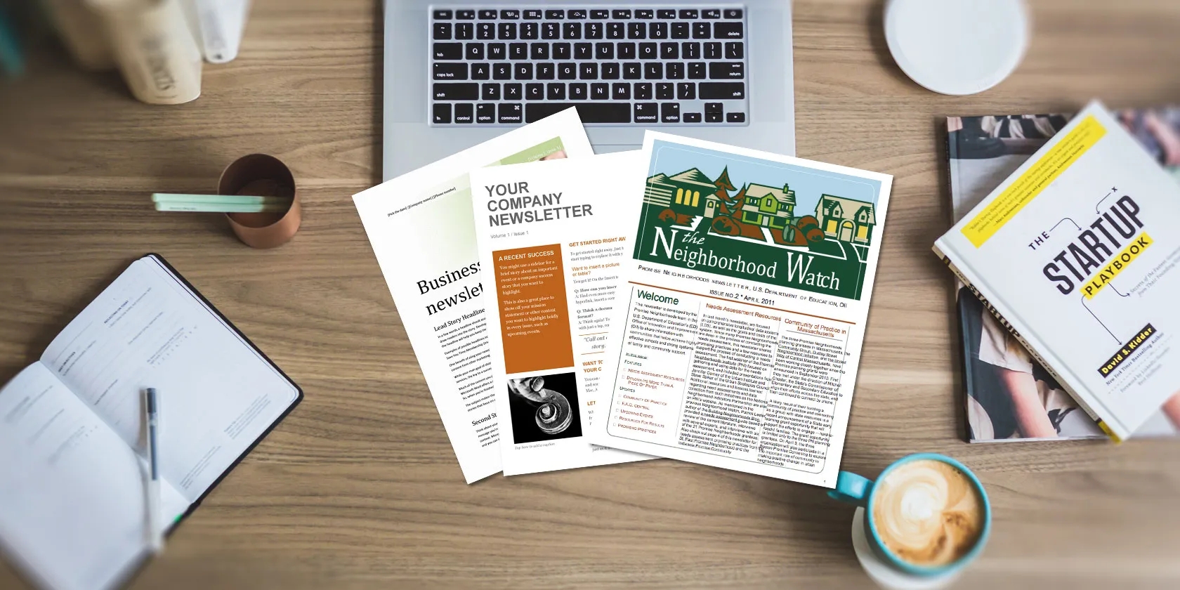 13 Free Newsletter Templates You Can Print Or Email As PDF