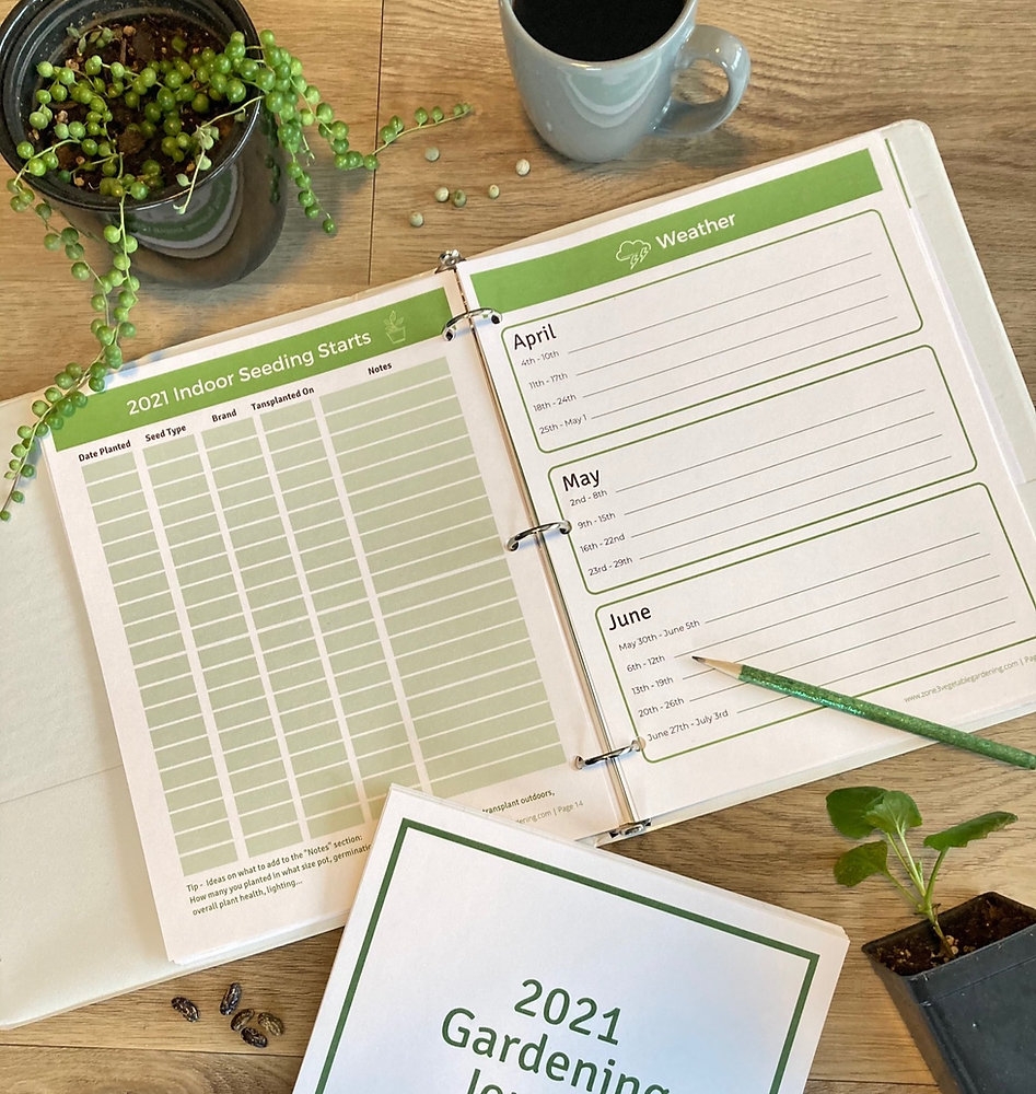 15 Items To Record In Every Garden Journal