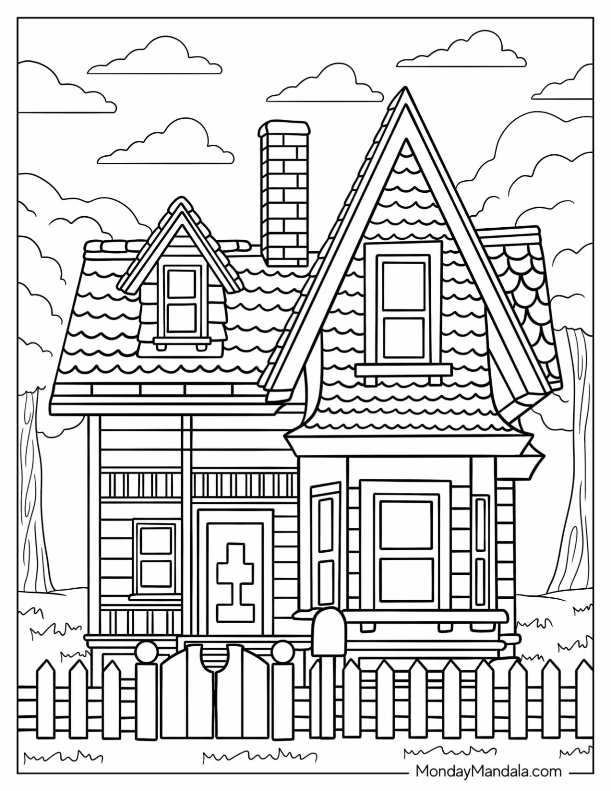 20 Up Coloring Pages Free PDF Printables 