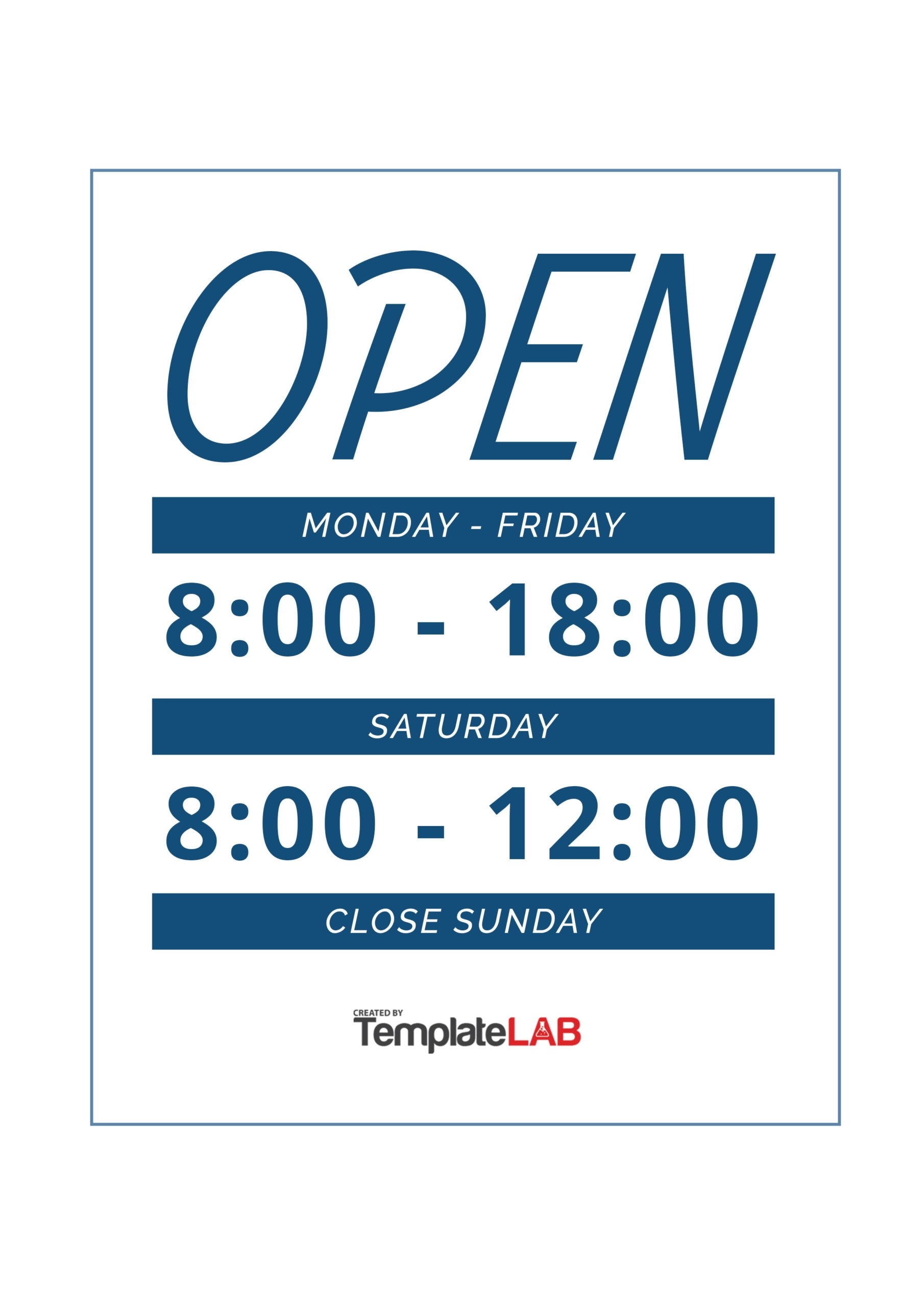 22 Printable Business Hours Templates Word PowerPoint PDF 22 Printable Business Hours Templates Word PowerPoint PDF