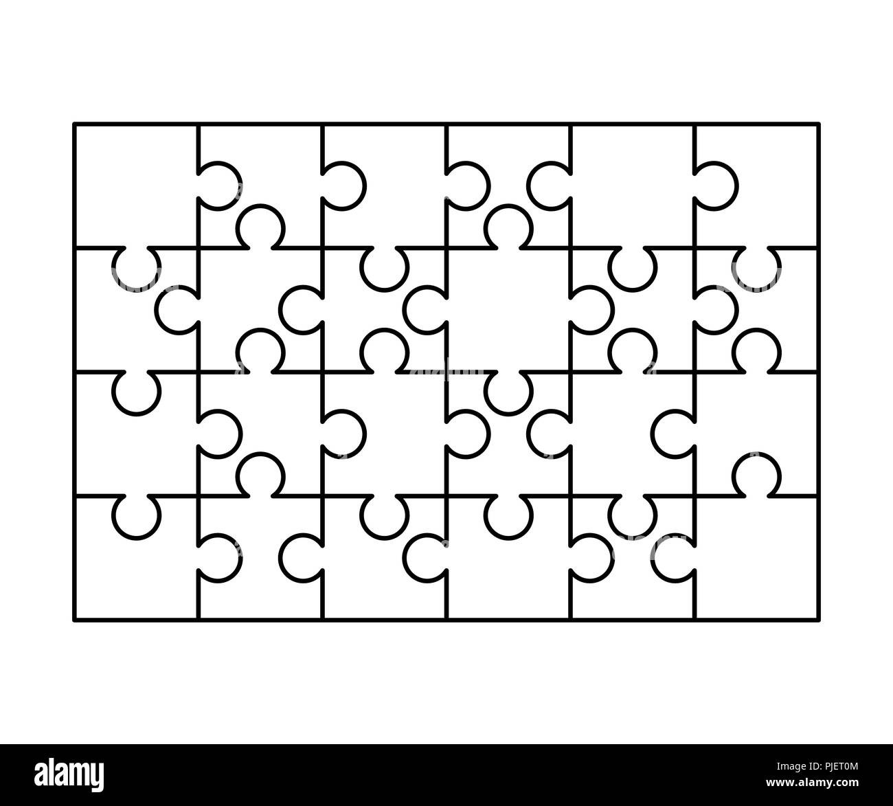 Printable Puzzle Template