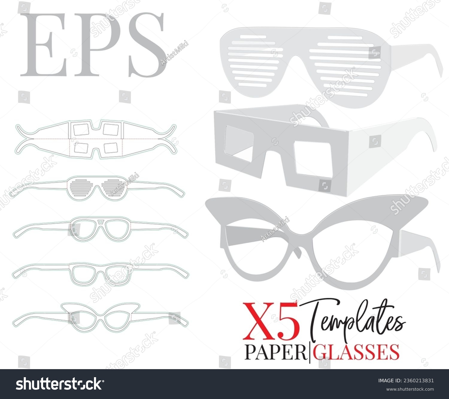 25 Thousand Paper Glasses Template Royalty Free Images Stock Photos Pictures Shutterstock