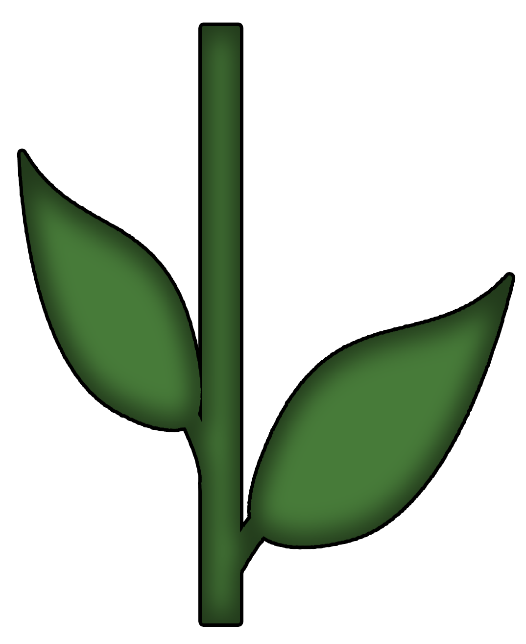 28 Collection Of Flower Stem Clipart Flower Stem And Leaf Png Worksheets Library