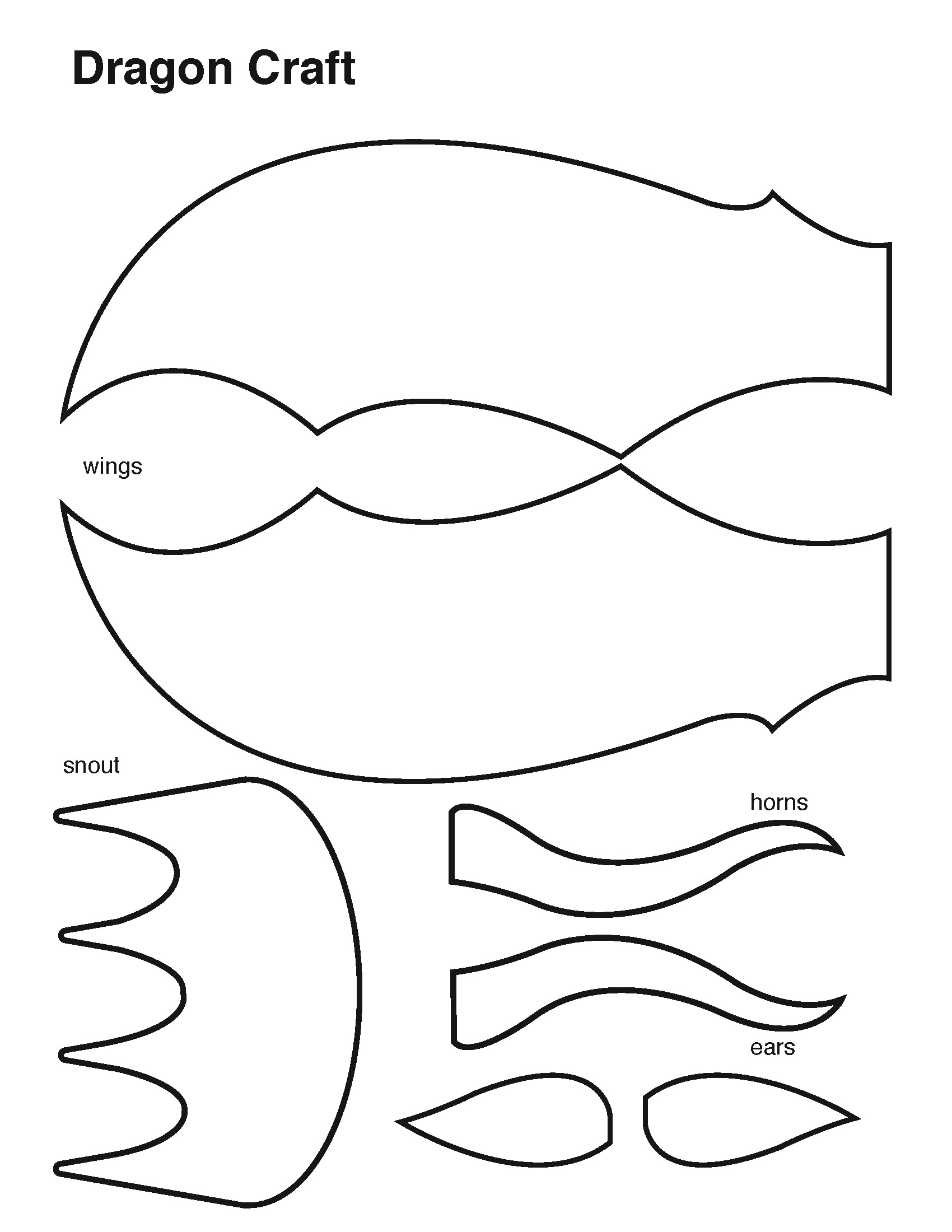 3 D Tactile Dragon Craft Great Expectations