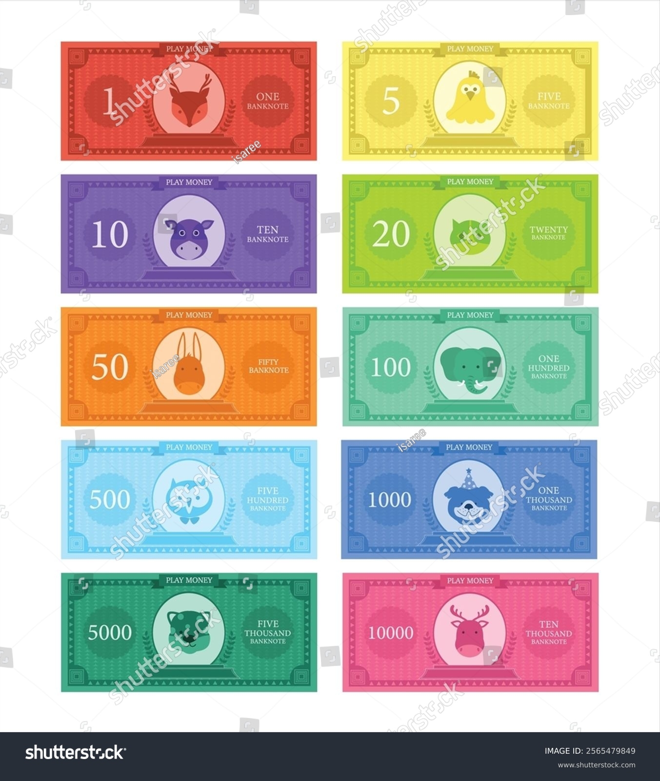 3 Fake Printable Play Money Royalty Free Images Stock Photos Pictures Shutterstock