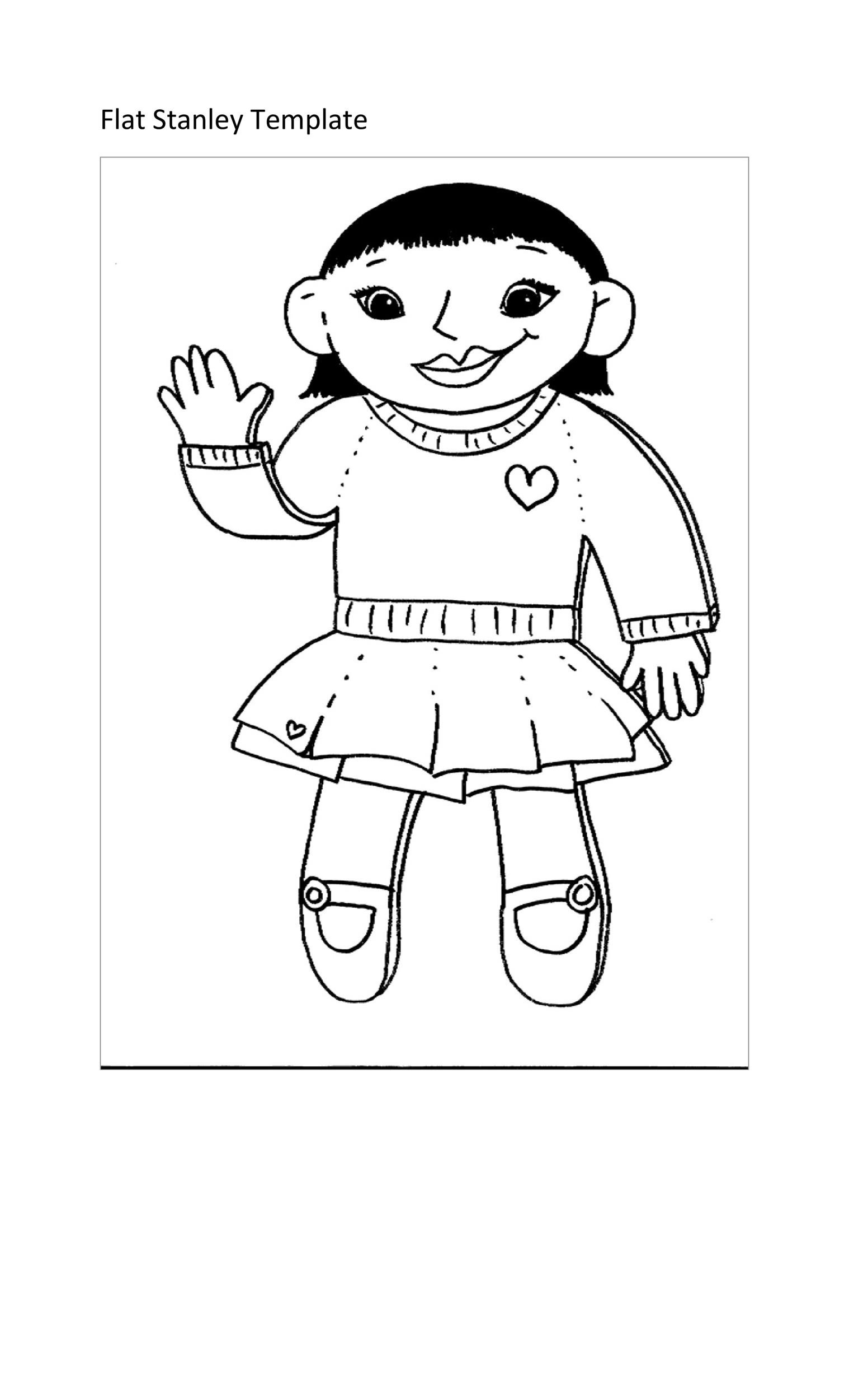 37 Flat Stanley Templates U0026 Letter Examples TemplateLab