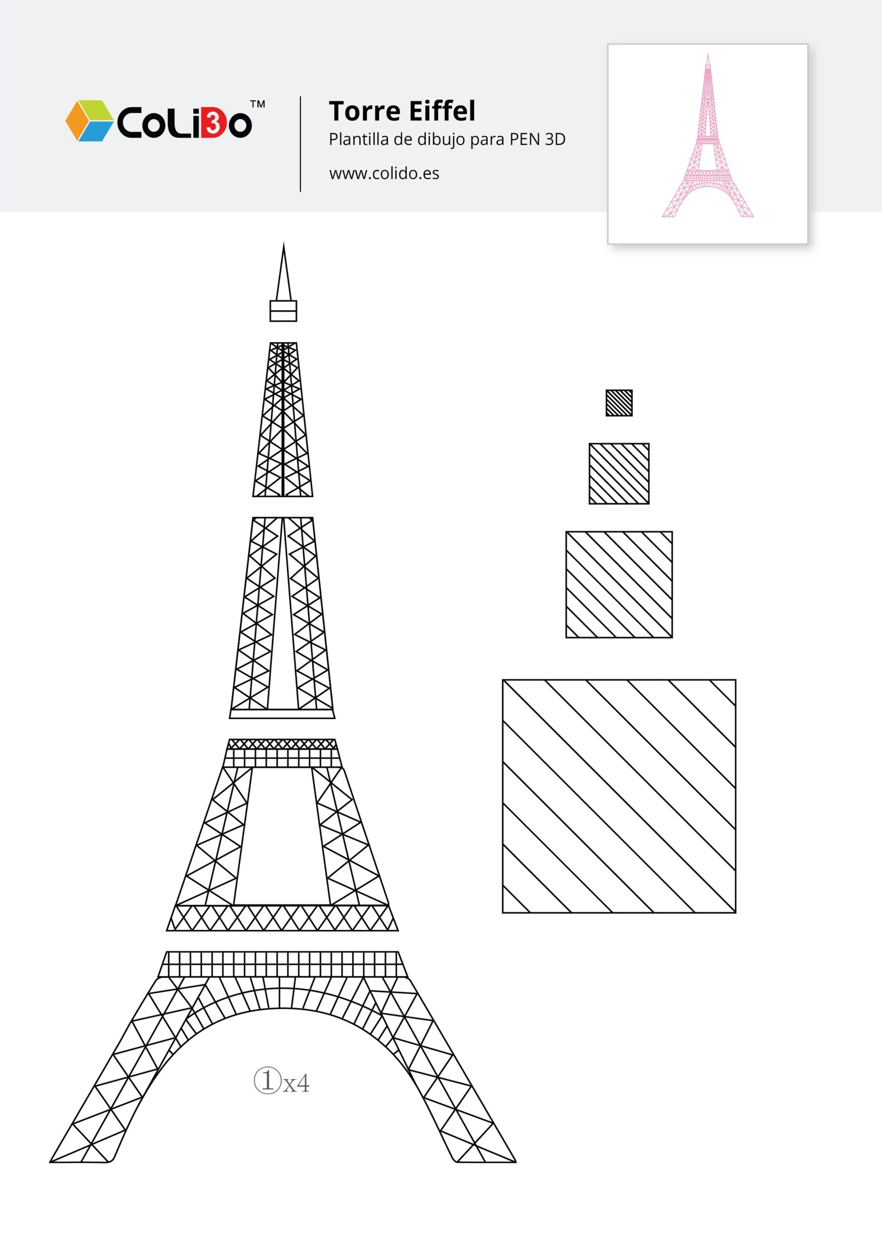 3D Pen Templates IT3D