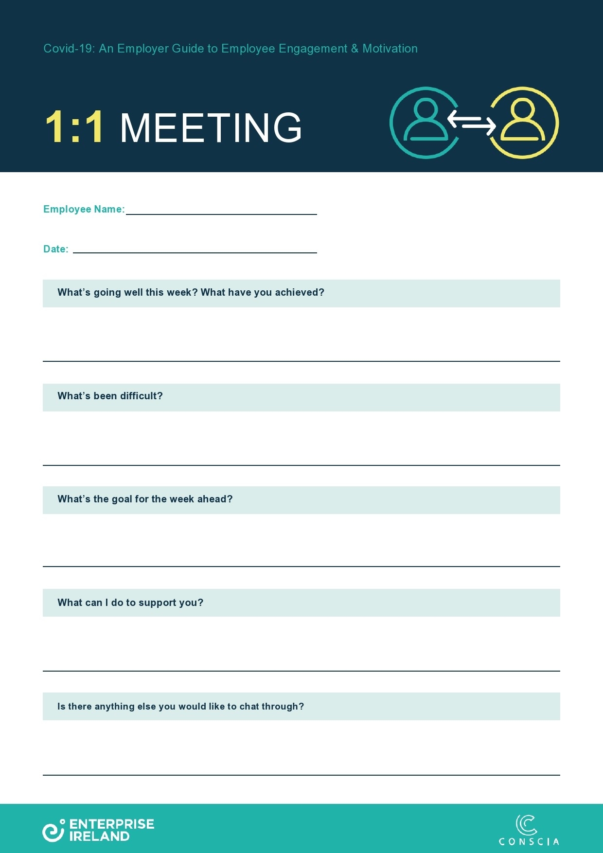 40 Best One To One Meeting Templates 100 Free 40 Best One To One Meeting Templates 100 Free