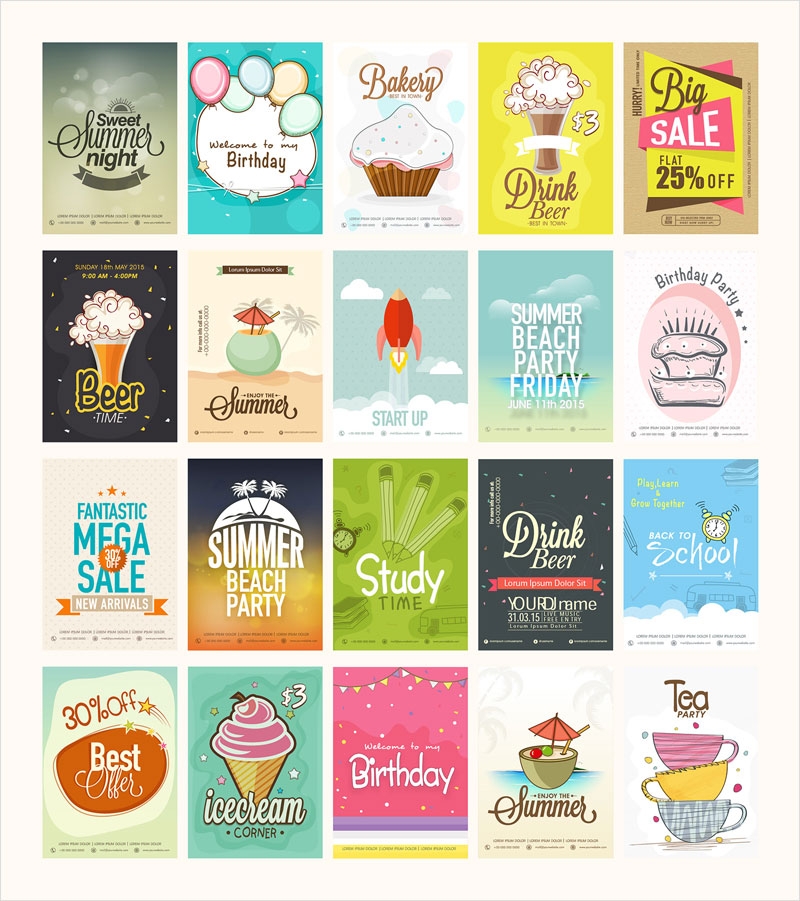 40 Extremely Professional Newest Flyer Templates 2017