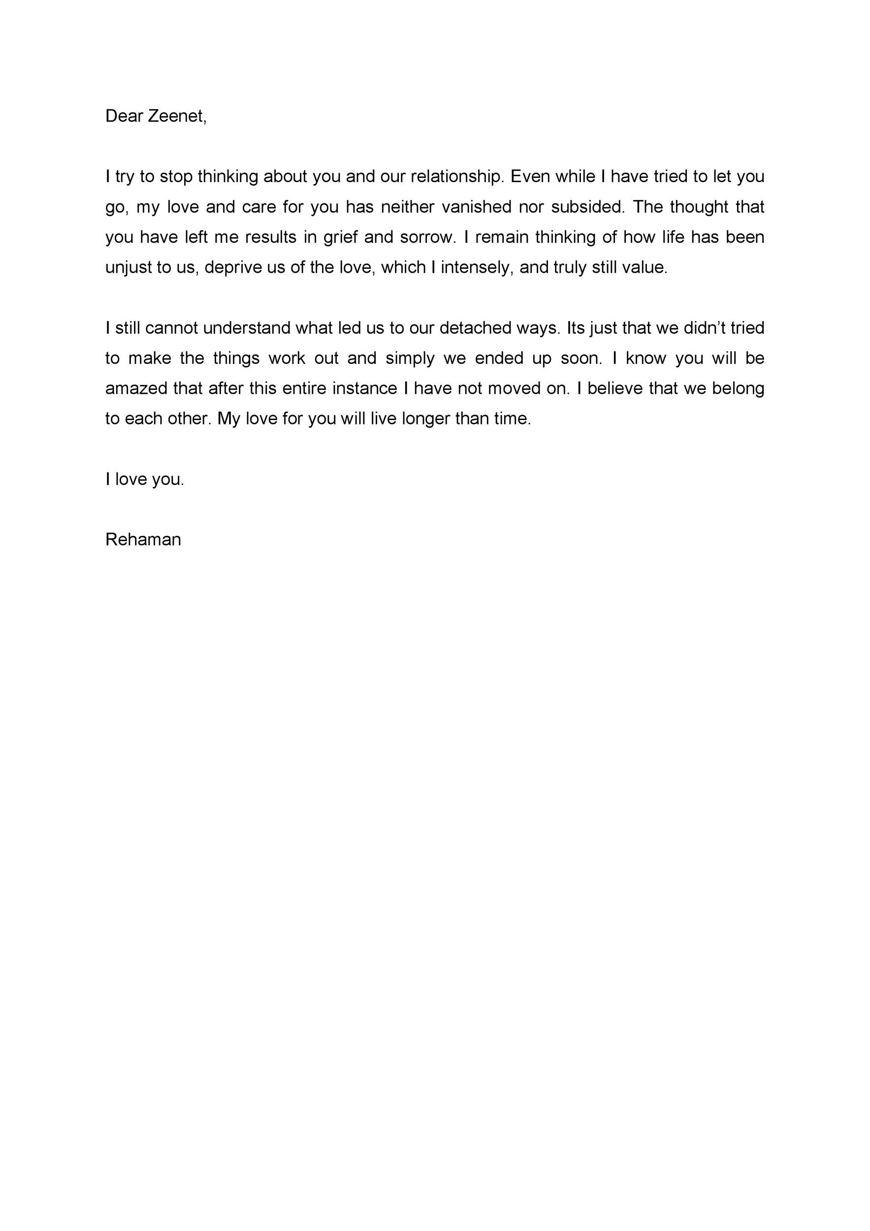 45 Romantic Love Letters For Her For Him 