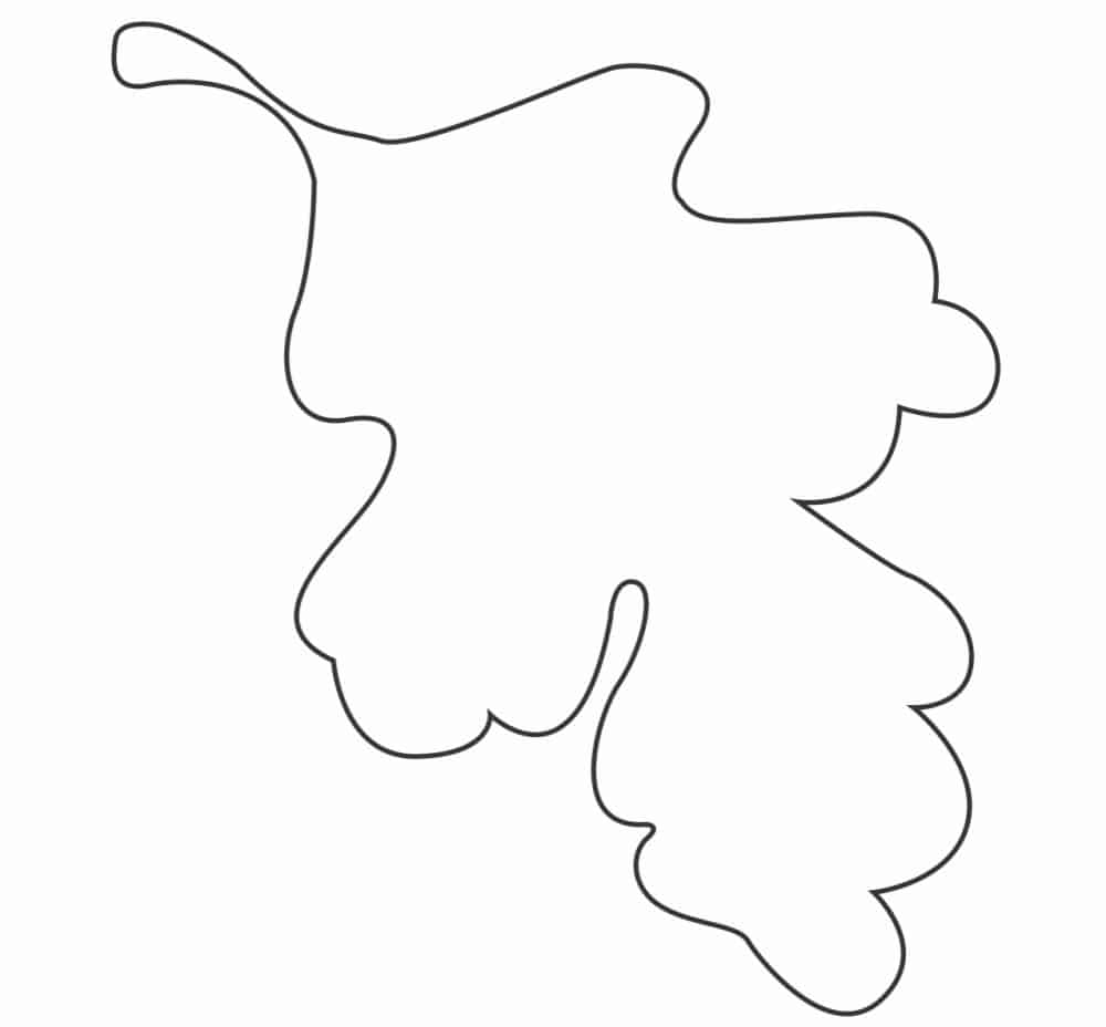 6 Free Fall Leaf Template Printables