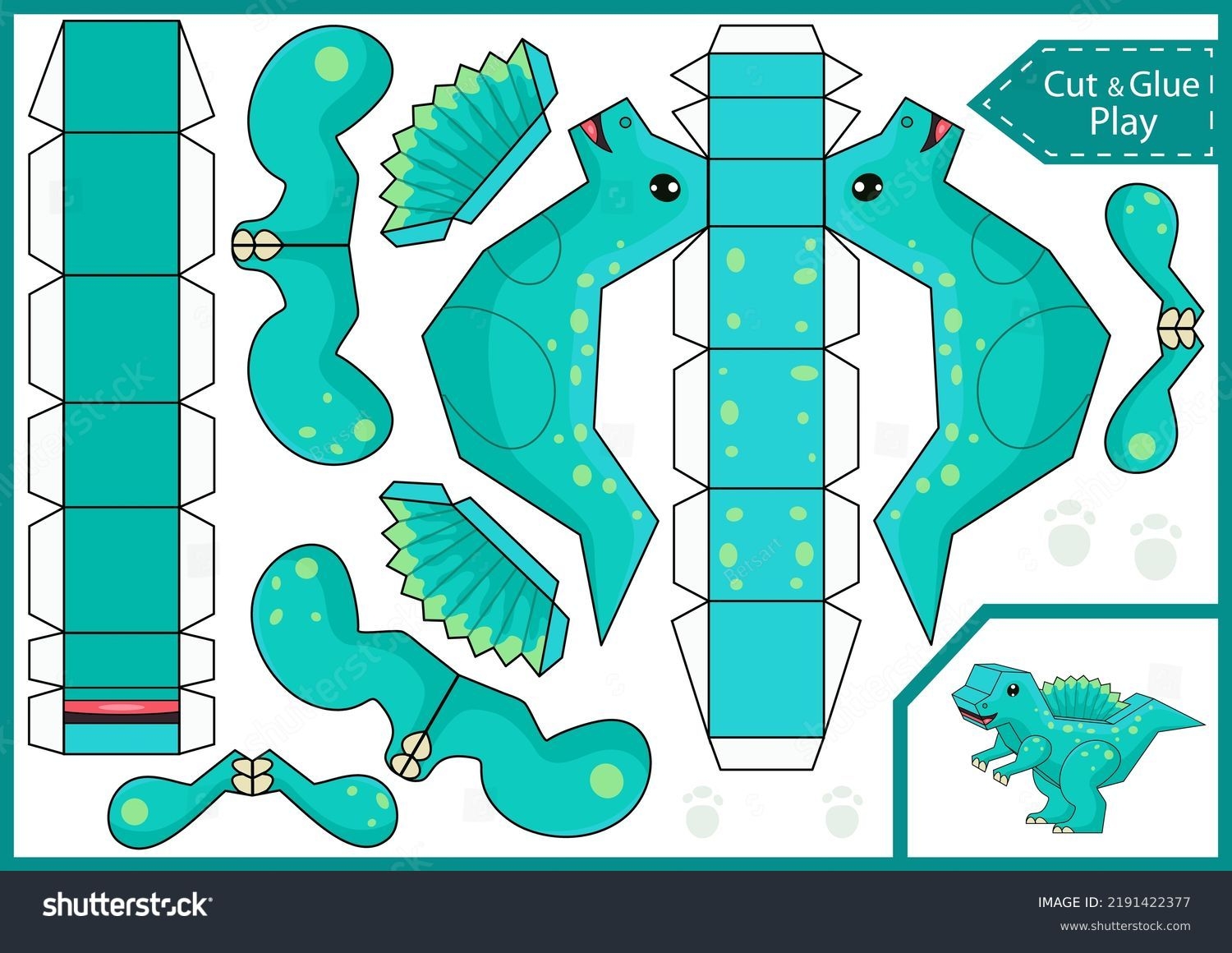7 Thousand Animal Paper Craft Template Cut Royalty Free Images 7 Thousand Animal Paper Craft Template Cut Royalty Free Images