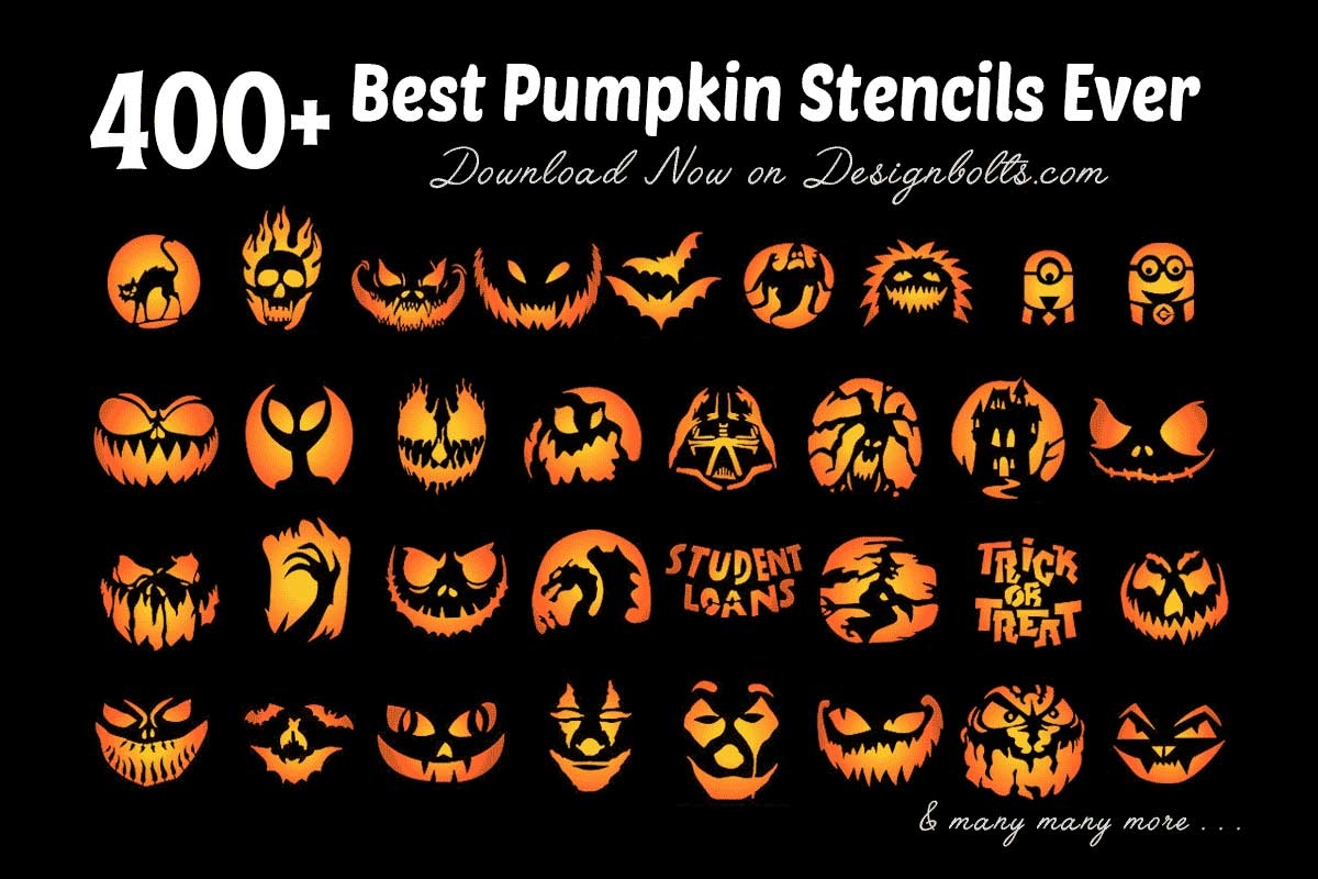 Printable Pumpkin Carving Templates Scary Printable Pumpkin Carving Templates Scary