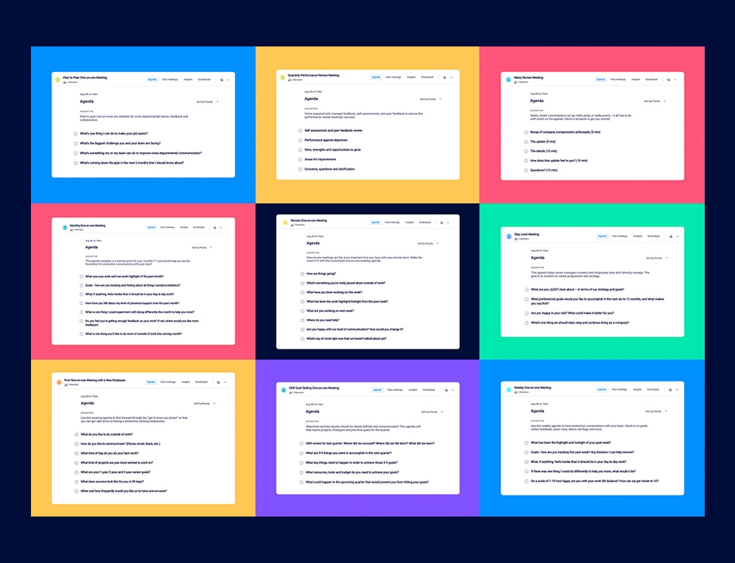 9 One on one Meeting Templates That Build Trust Spinach 9 One on one Meeting Templates That Build Trust Spinach