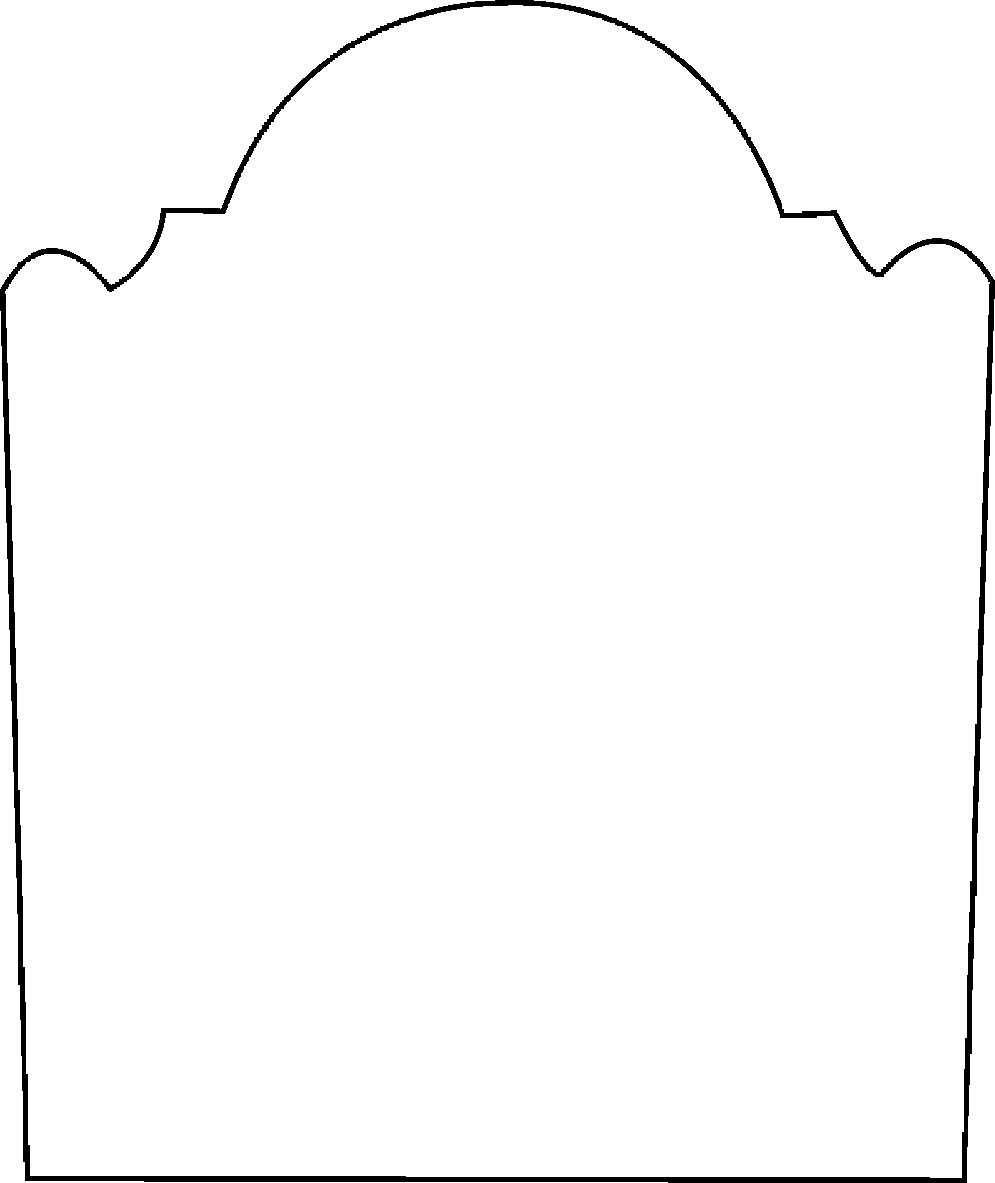 Printable Headstone Template