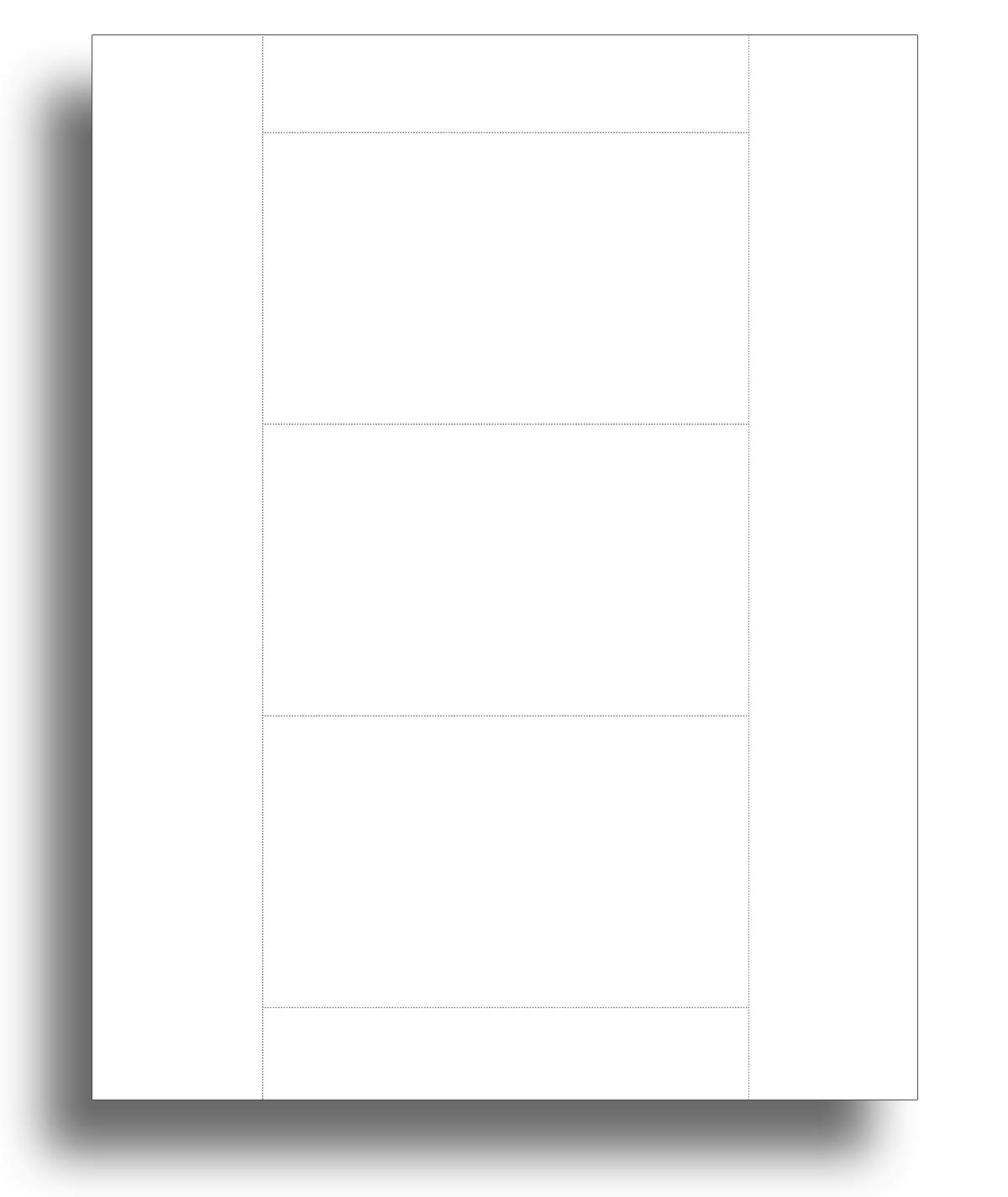 Amazon Blank White Printable 3 X 5 Index Cards For Inkjet Laser Printers 3 Per Sheet 25 Sheets 75 Index Cards Office Products