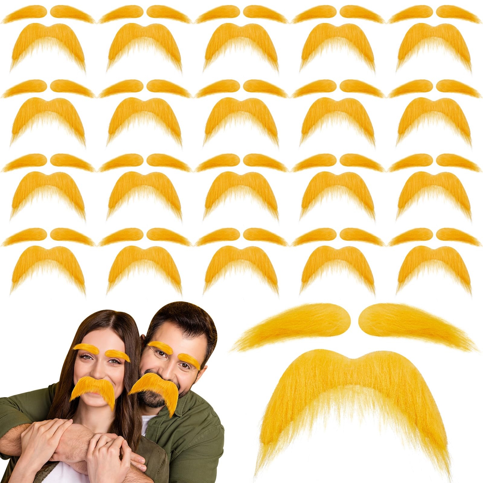 Printable Lorax Mustache And Eyebrows Template