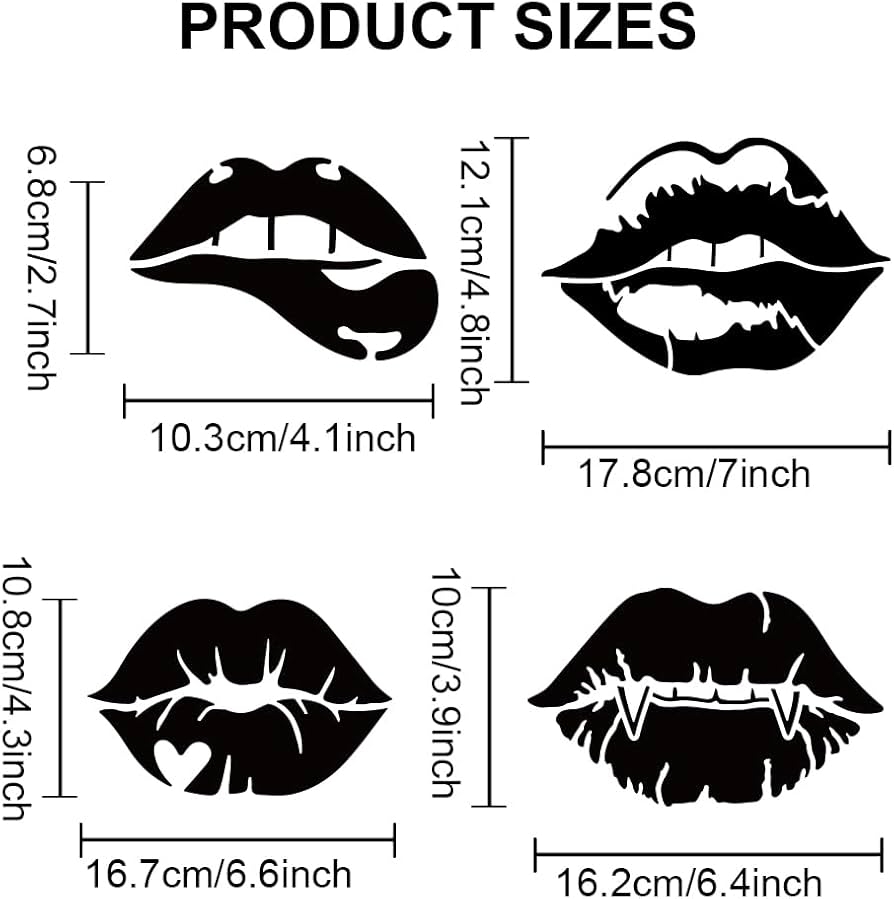 Printable Mouth Template