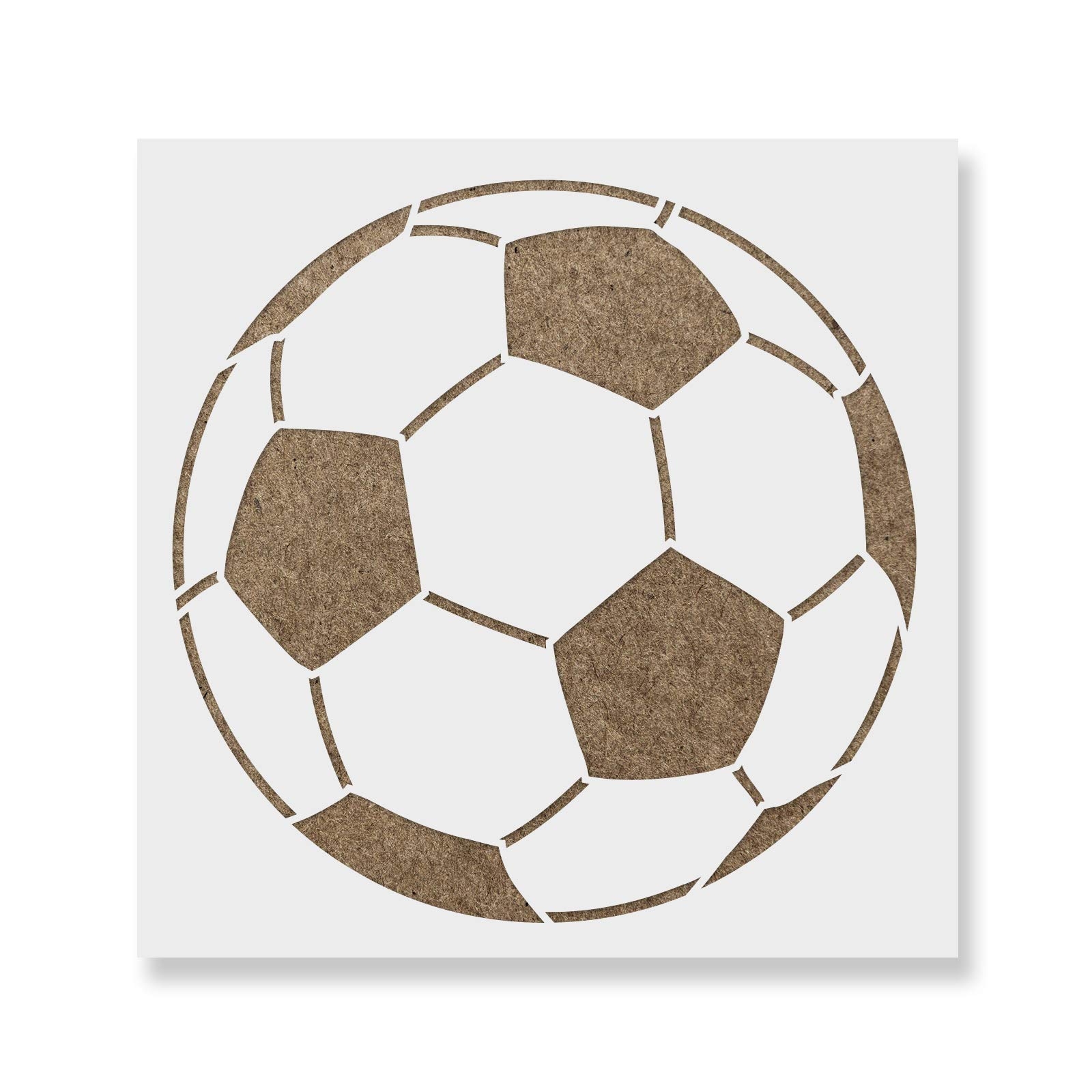 Amazon Sports Stencil Soccer Ball Football Multi Sport Designs