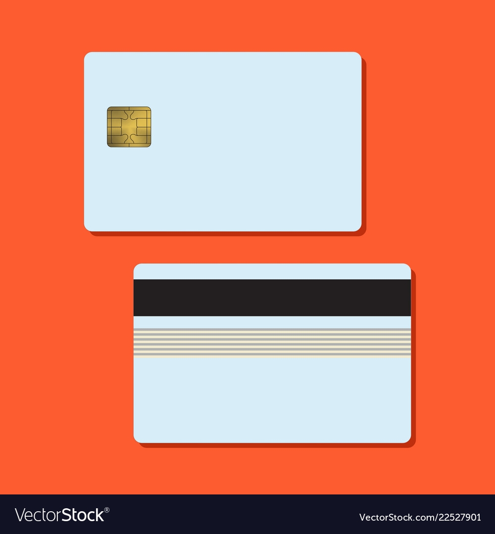 Bank Credit Card Mockup Blank Template Royalty Free Vector Bank Credit Card Mockup Blank Template Royalty Free Vector