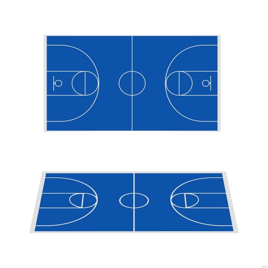Basketball Court Vector In Illustrator SVG JPG EPS PNG Download Template Basketball Court Vector In Illustrator SVG JPG EPS PNG Download Template
