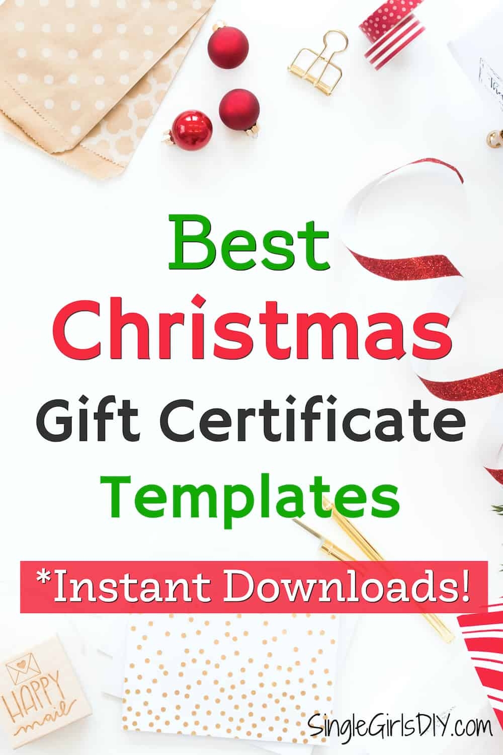 Free Printable Gift Certificates Templates