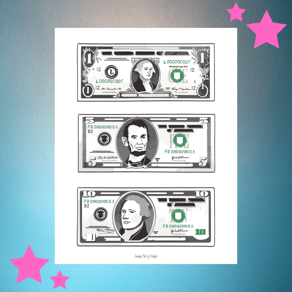 Printable Money Templates