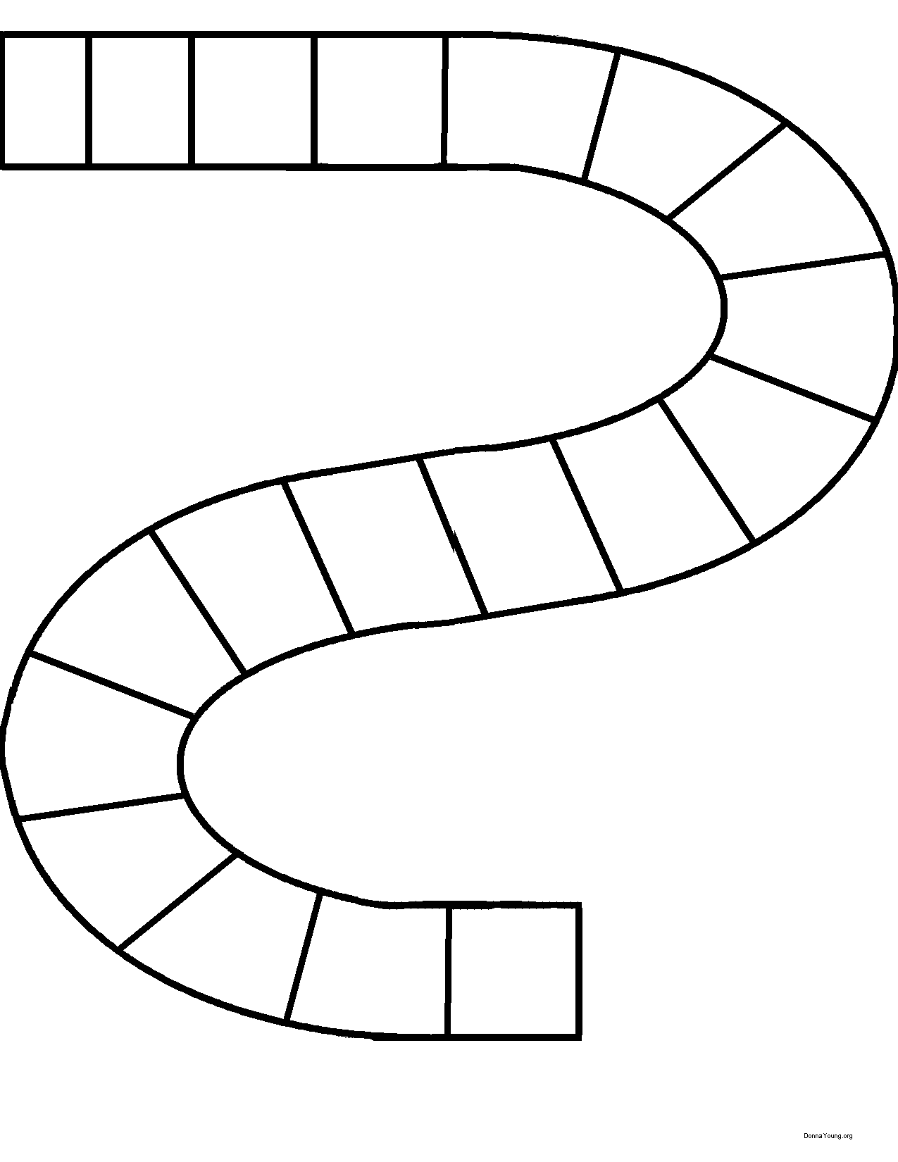 Printable Game Board Template