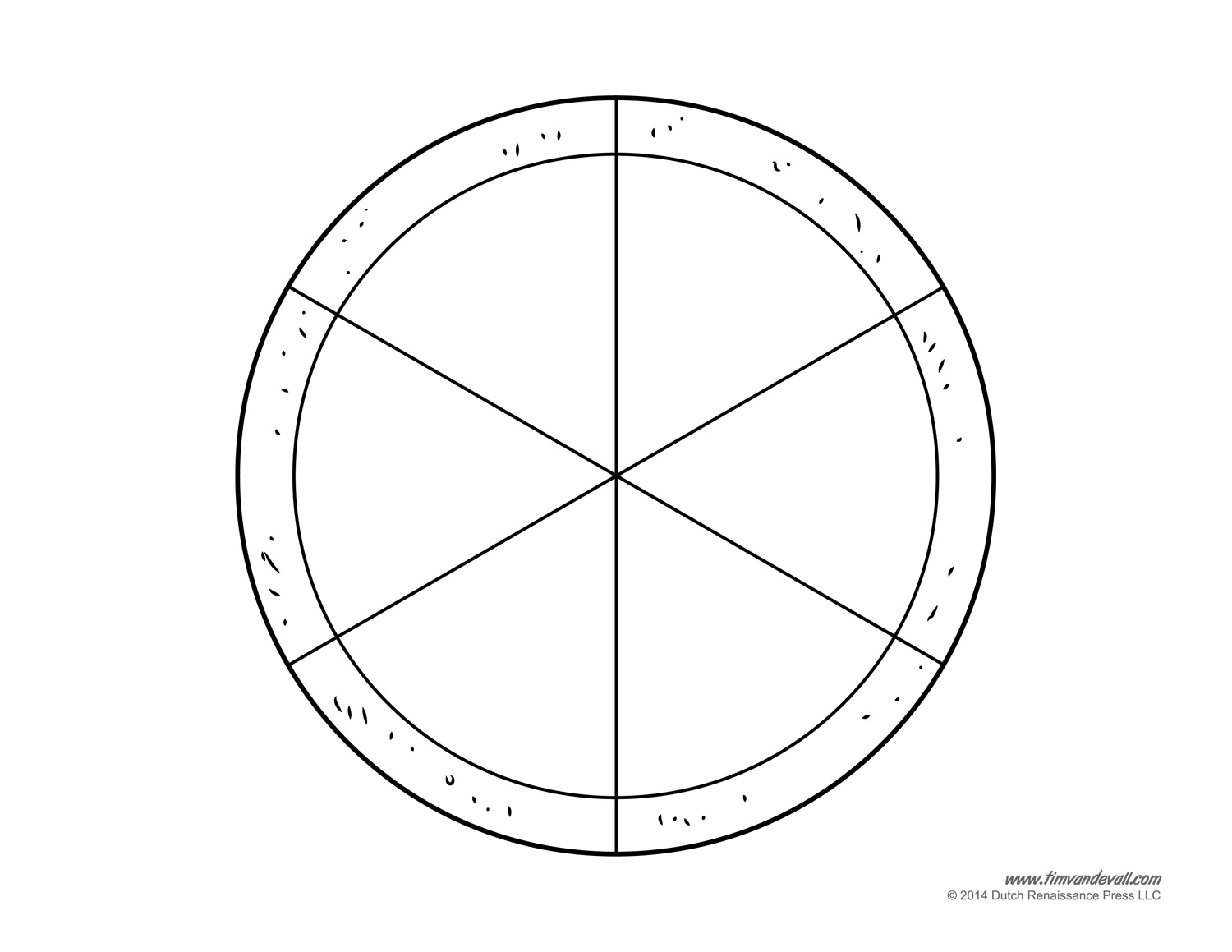 Blank Pizza Template Printable Pizza Craft For Kids
