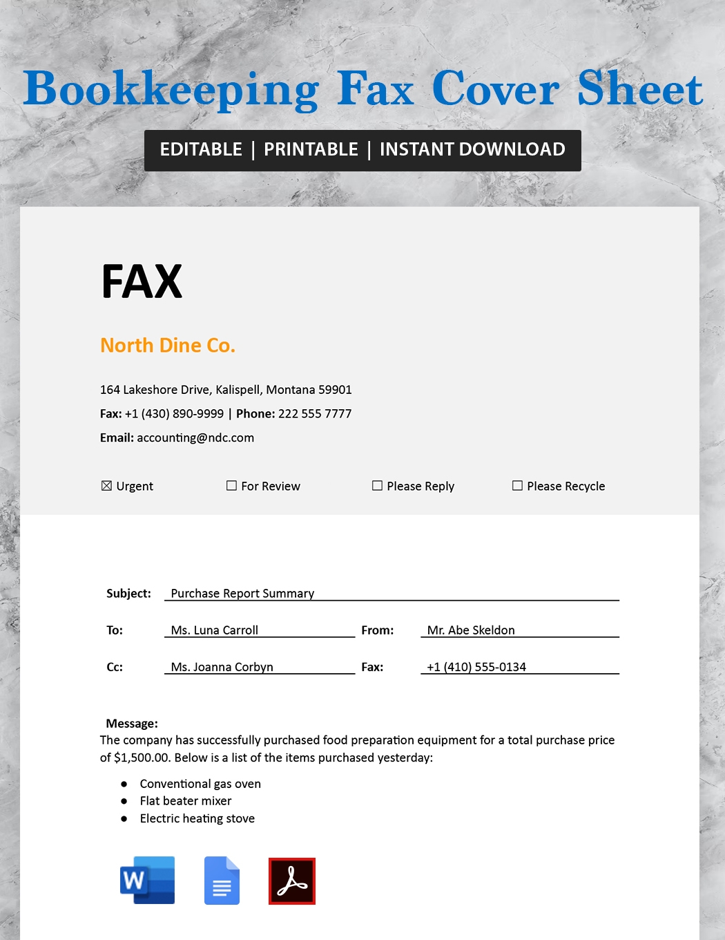 Bookkeeping Fax Cover Sheet Template In Google Docs PDF Word Pages Download Template Bookkeeping Fax Cover Sheet Template In Google Docs PDF Word Pages Download Template