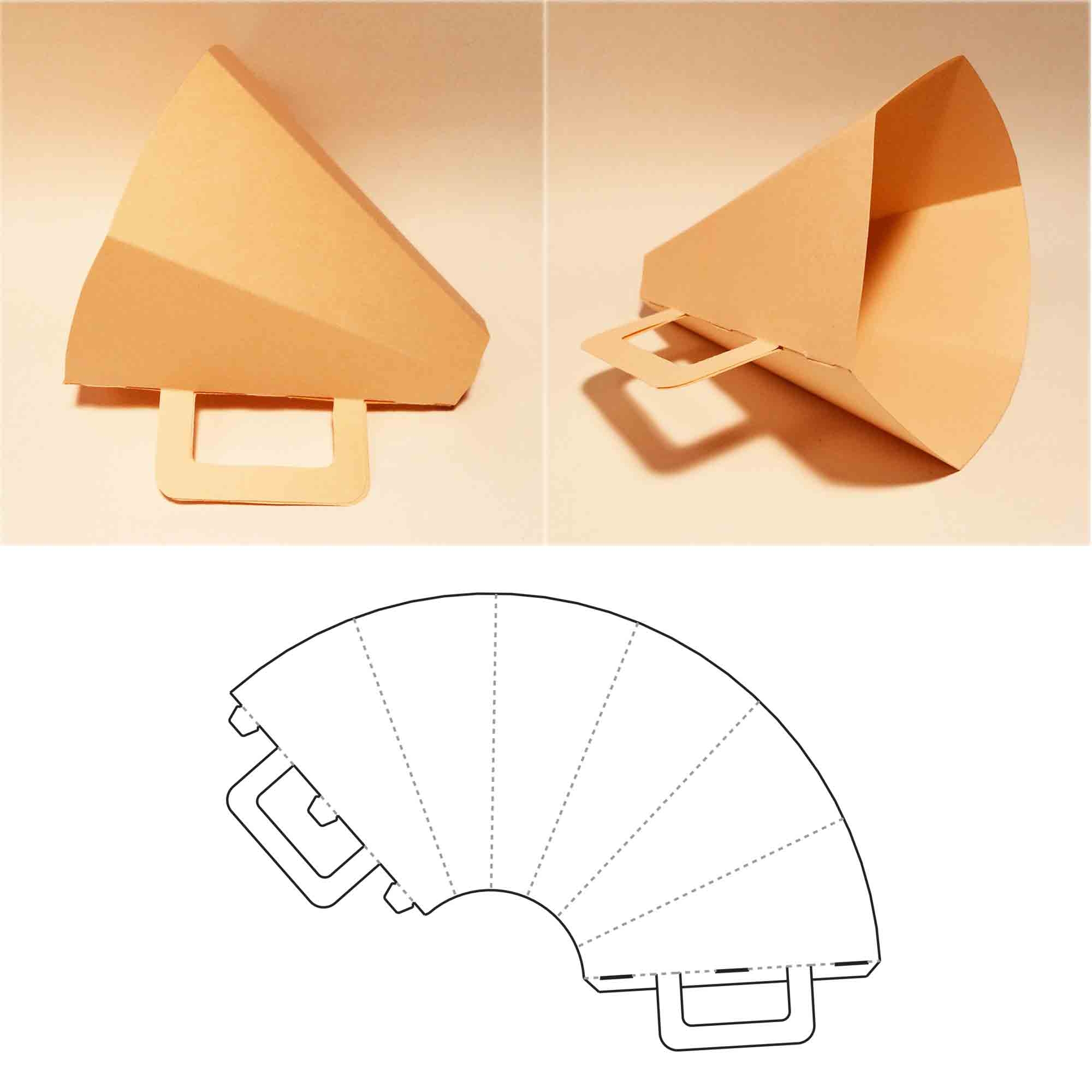 Box With Handle Template Square Box Cube Box Favor Box G Inspire Uplift